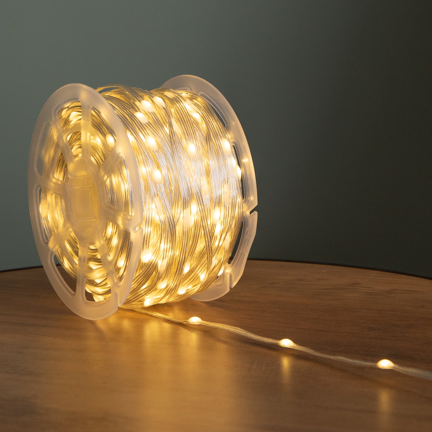 75m Light up Christmas Two Tone String Lights with 1000 Warm White & Cool White LEDs