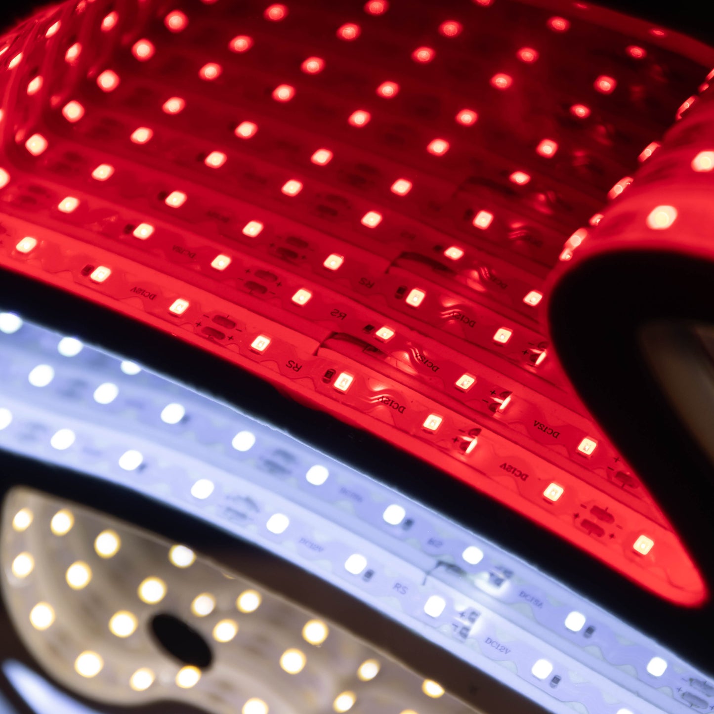 40cm Light up Santa's Face Infinity Christmas Decoration with Red and White LEDs