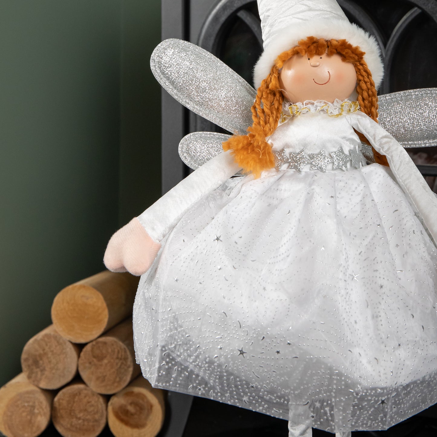 60cm Large Soft White Fairy Magic Christmas Decoration