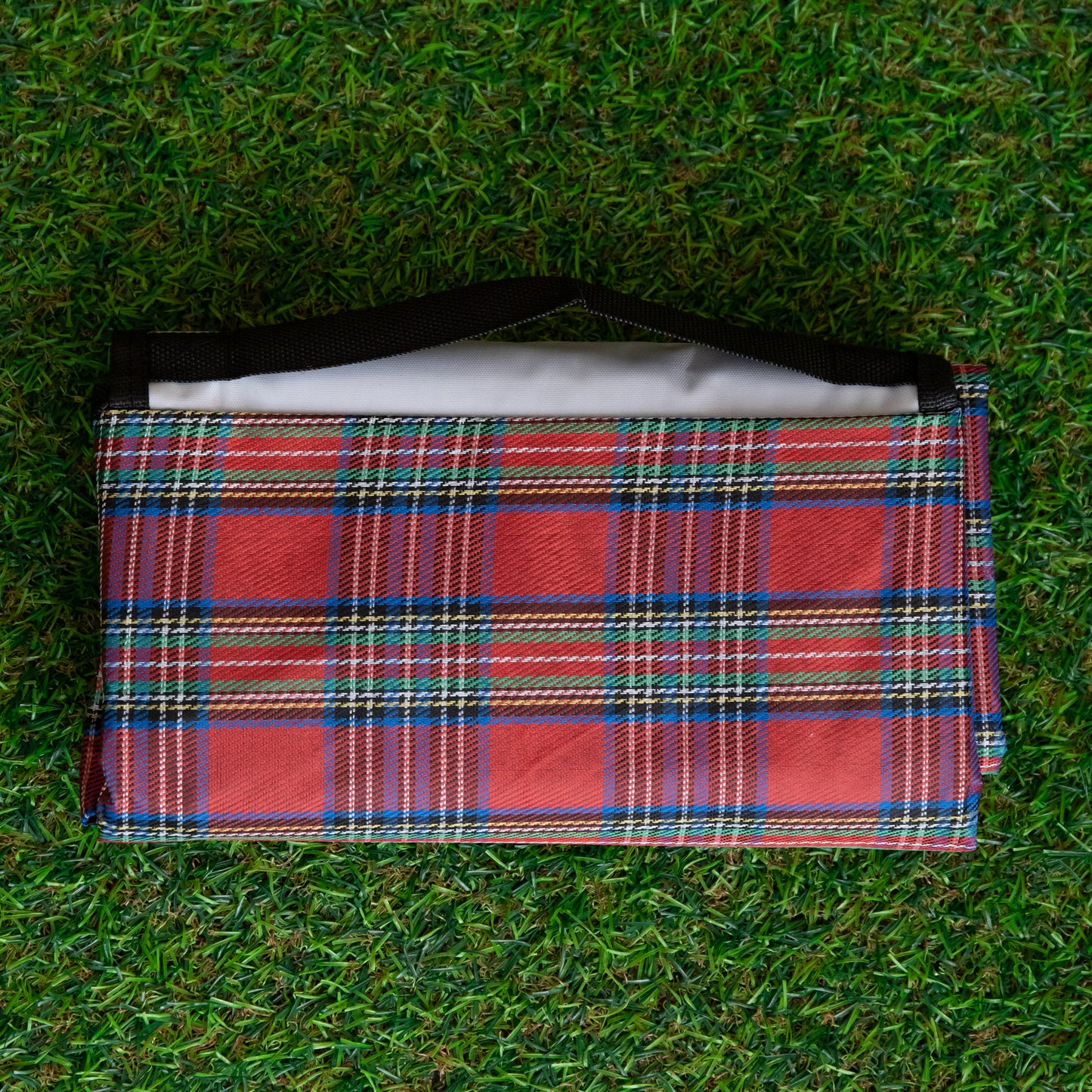 1.50m x 1.15m Waterproof Patterned Picnic Blanket Rug with Carry Handle