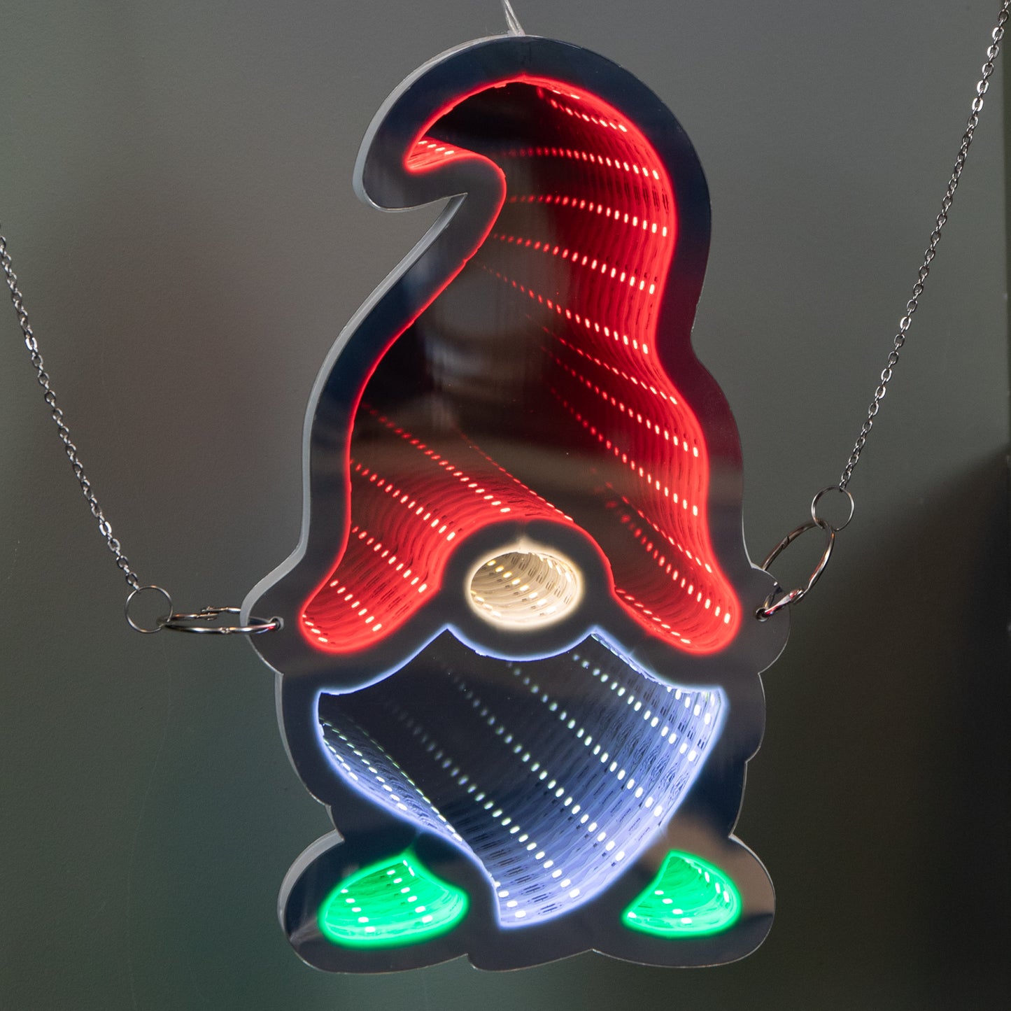 60cm LED Infinity Light Gonk Hanging Parachute