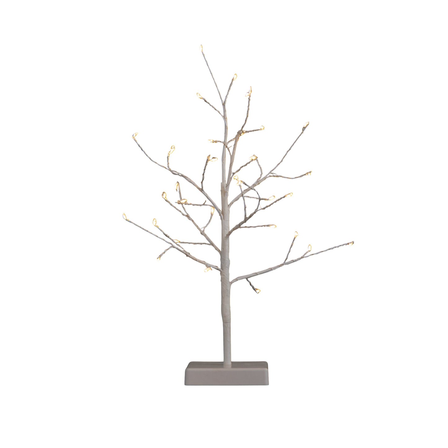 40cm Battery Operated Christmas Twig Tree with 32 Warm White & Multi-Coloured LEDs