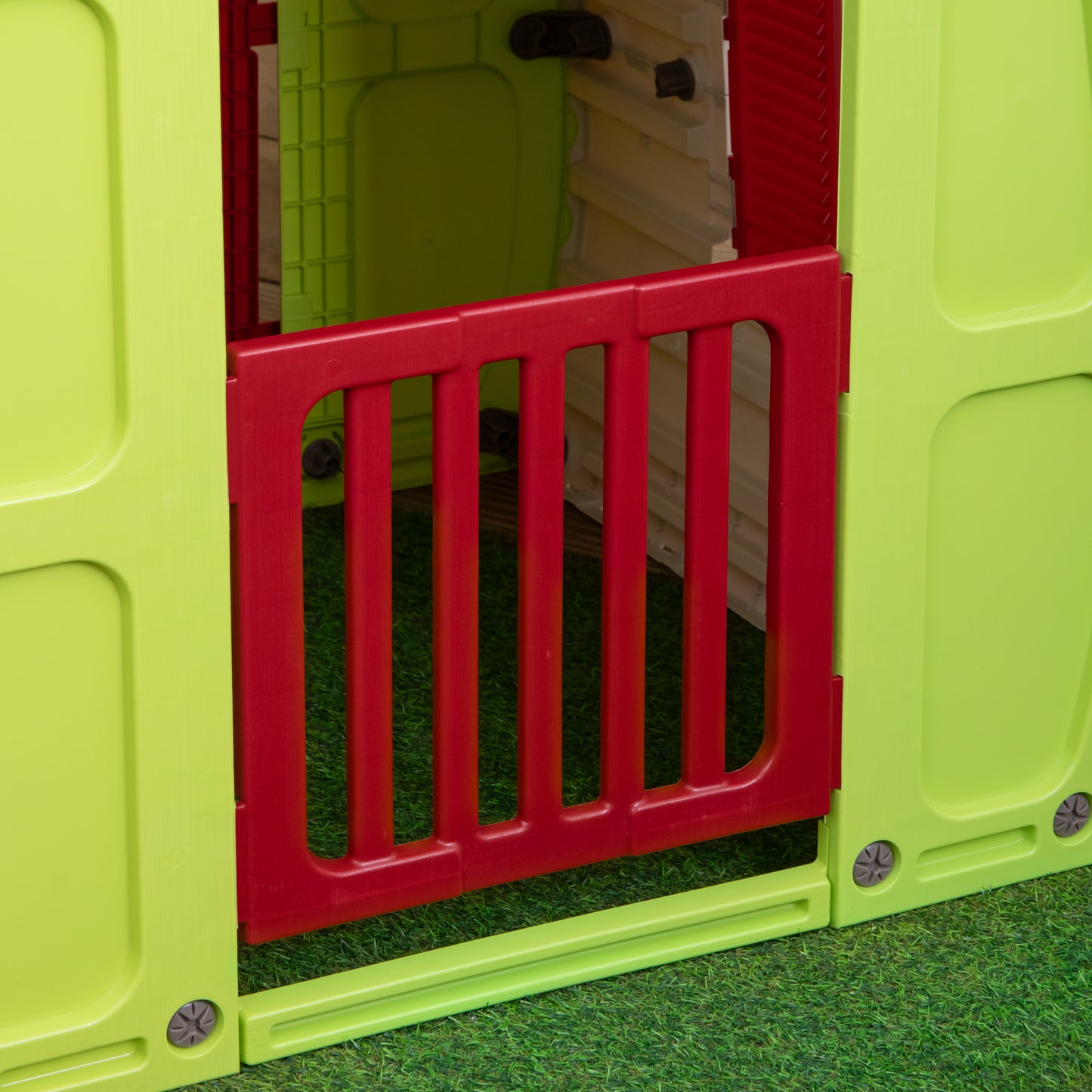 1.09m Green & White Plastic Magical Forest Wendy Playhouse