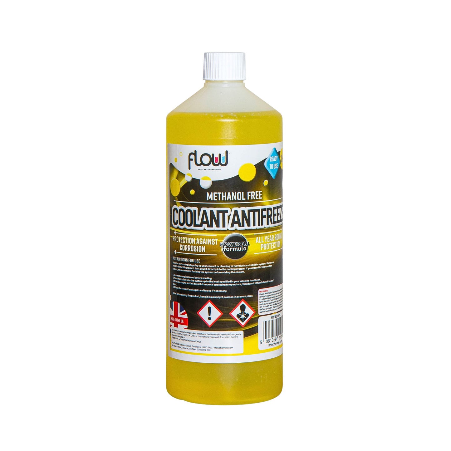 1 Litres Car Engine Coolant and AntiFreeze Fluid for All Vehicles