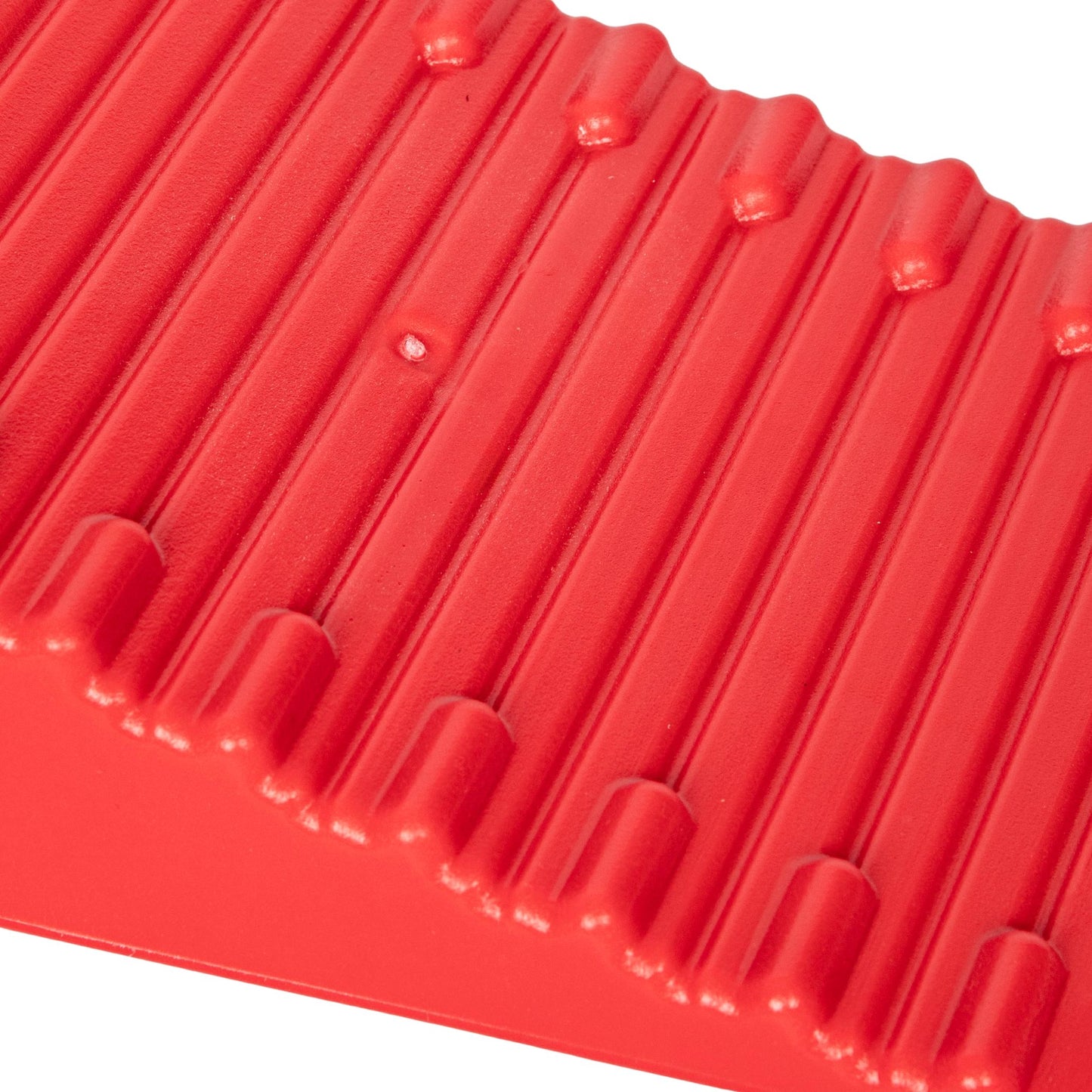 32cm x 6cm Set of 2 Red & Black Plastic Heavy Duty RV Campervan Leveller with Carry Case