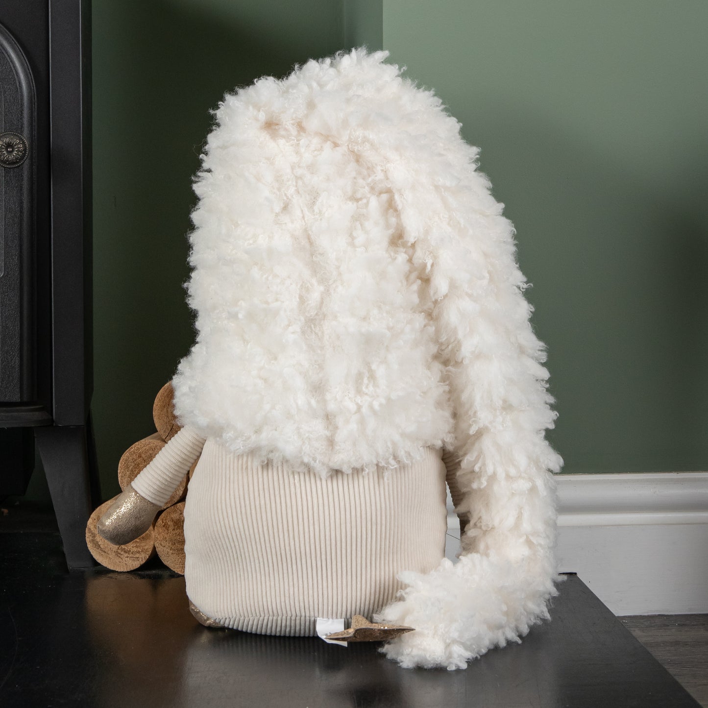 40cm Extra Large White Super Soft Christmas Snow Gonk Decoration