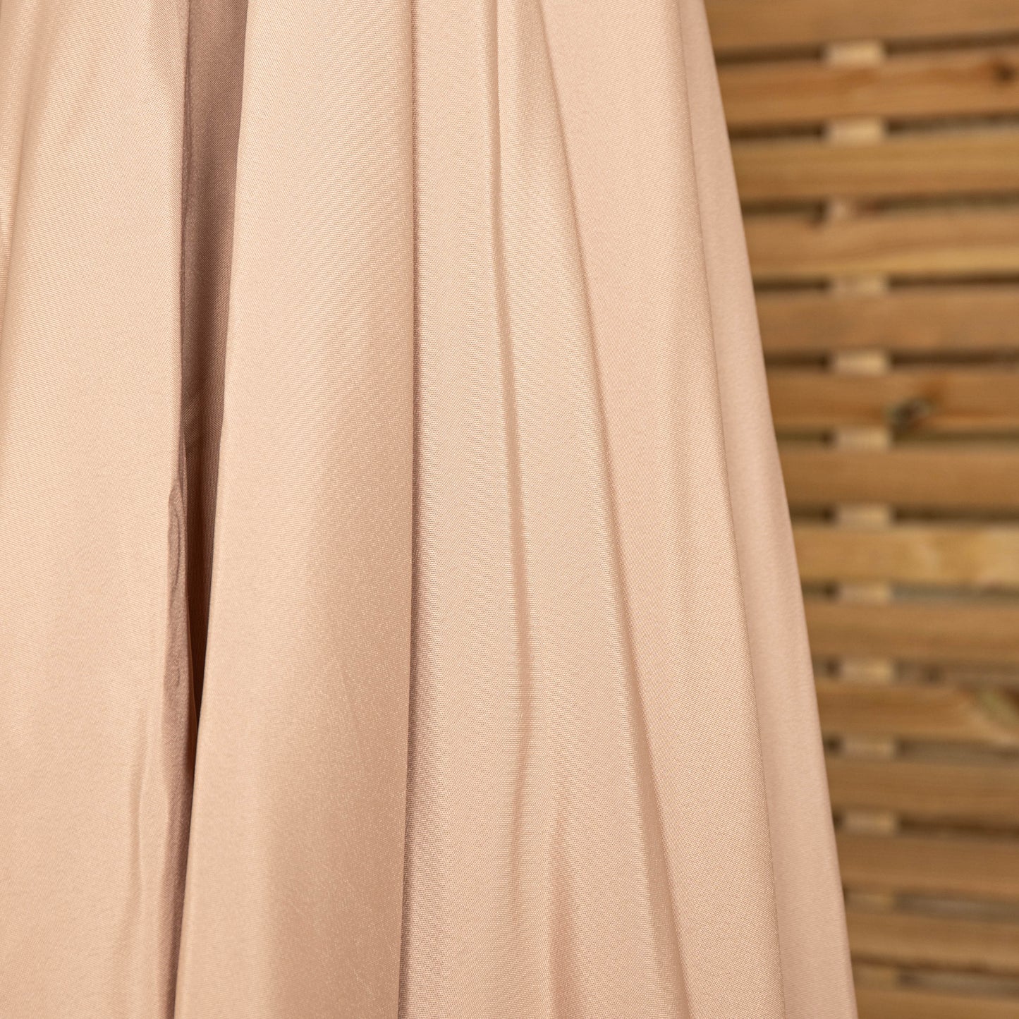 Samuel Alexander 3m Cantilever Parasol in Beige with Crank Handle for Patio Garden