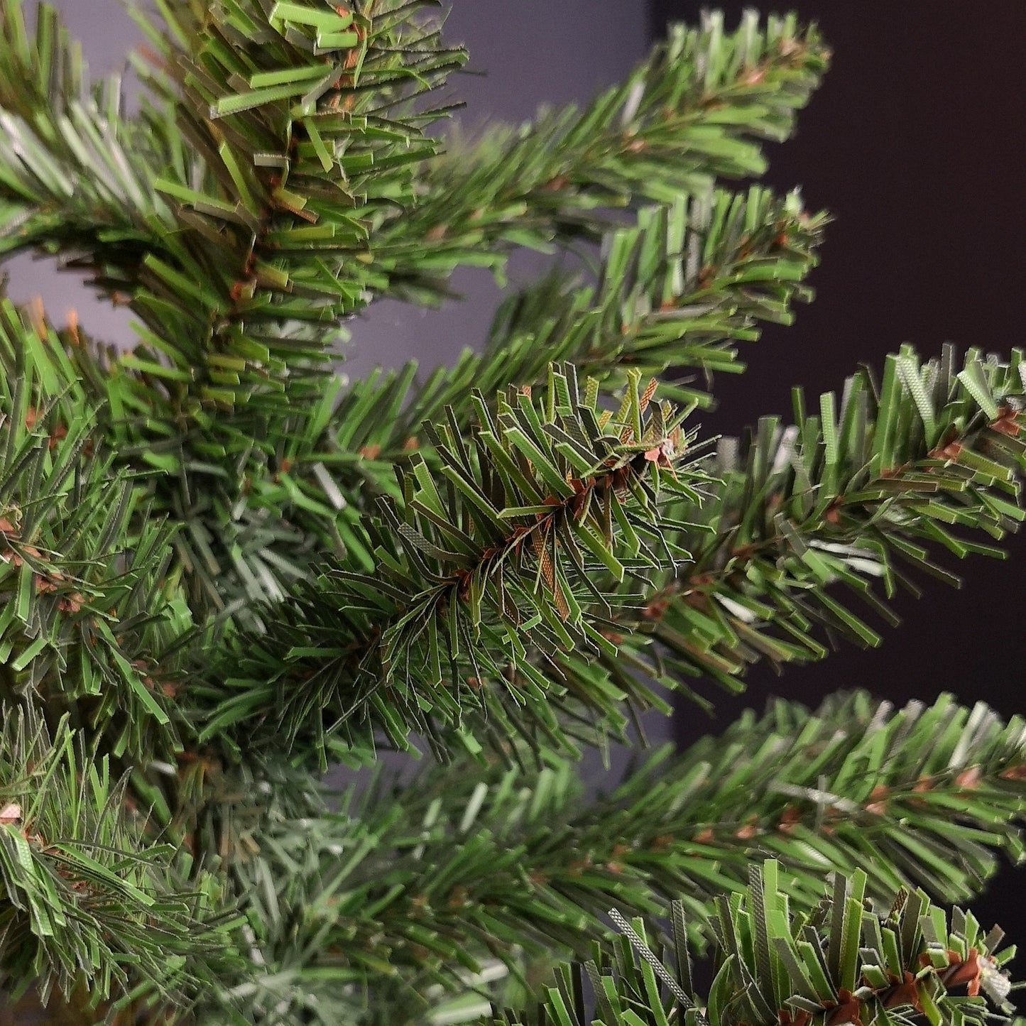 60cm Mini Richmond Christmas Tree in a Burlap Base with 72 Tips