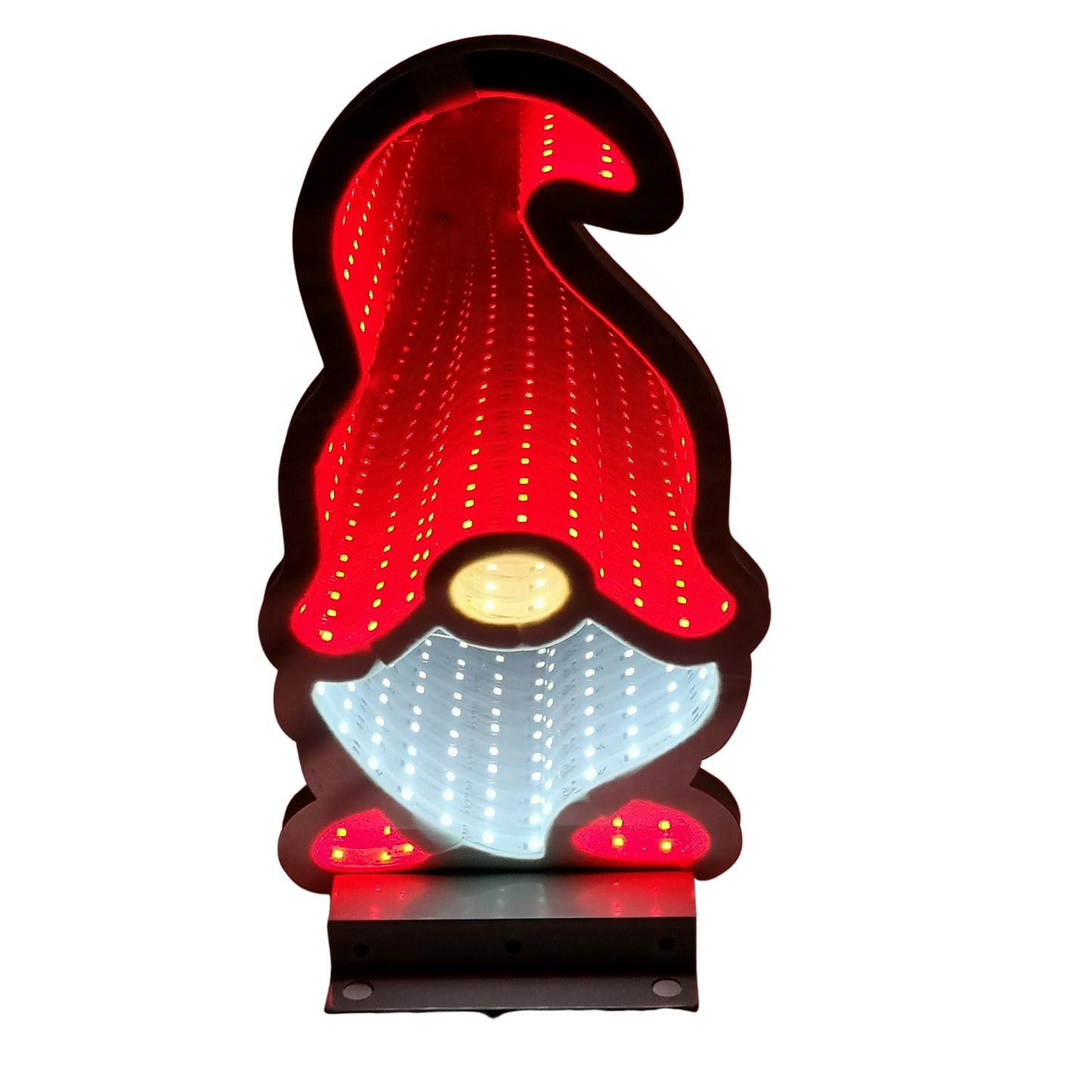 30cm LED Infinity Light Red Gonk