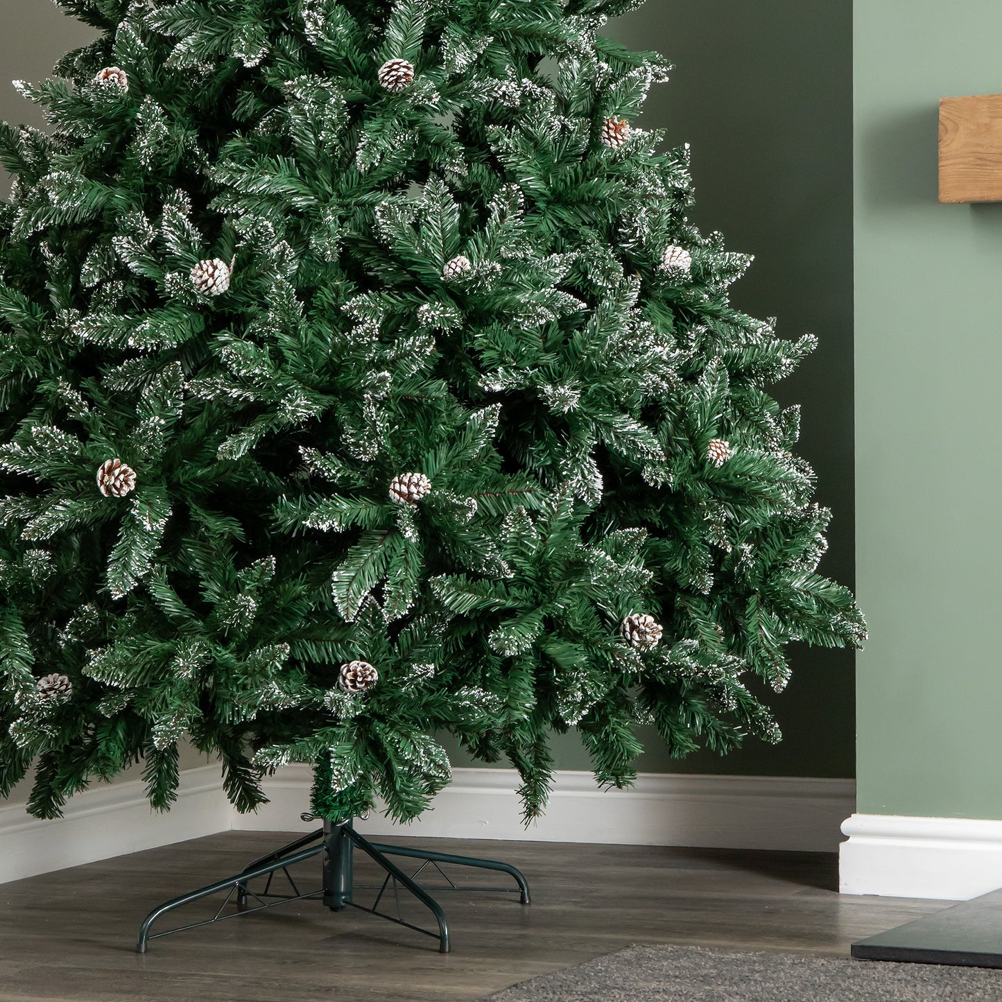 Premier Decorations 7ft Rocky Mountain Pine Artificial Christmas Tree
