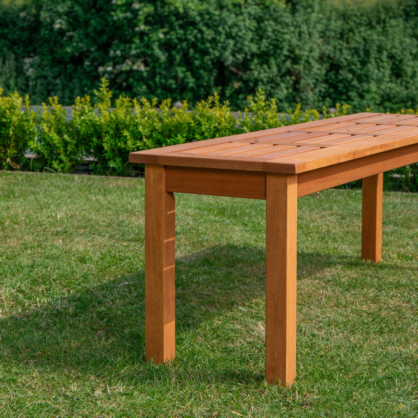 Samuel Alexander Coniston 2 Seater Outdoor Wooden Garden Bench Stool
