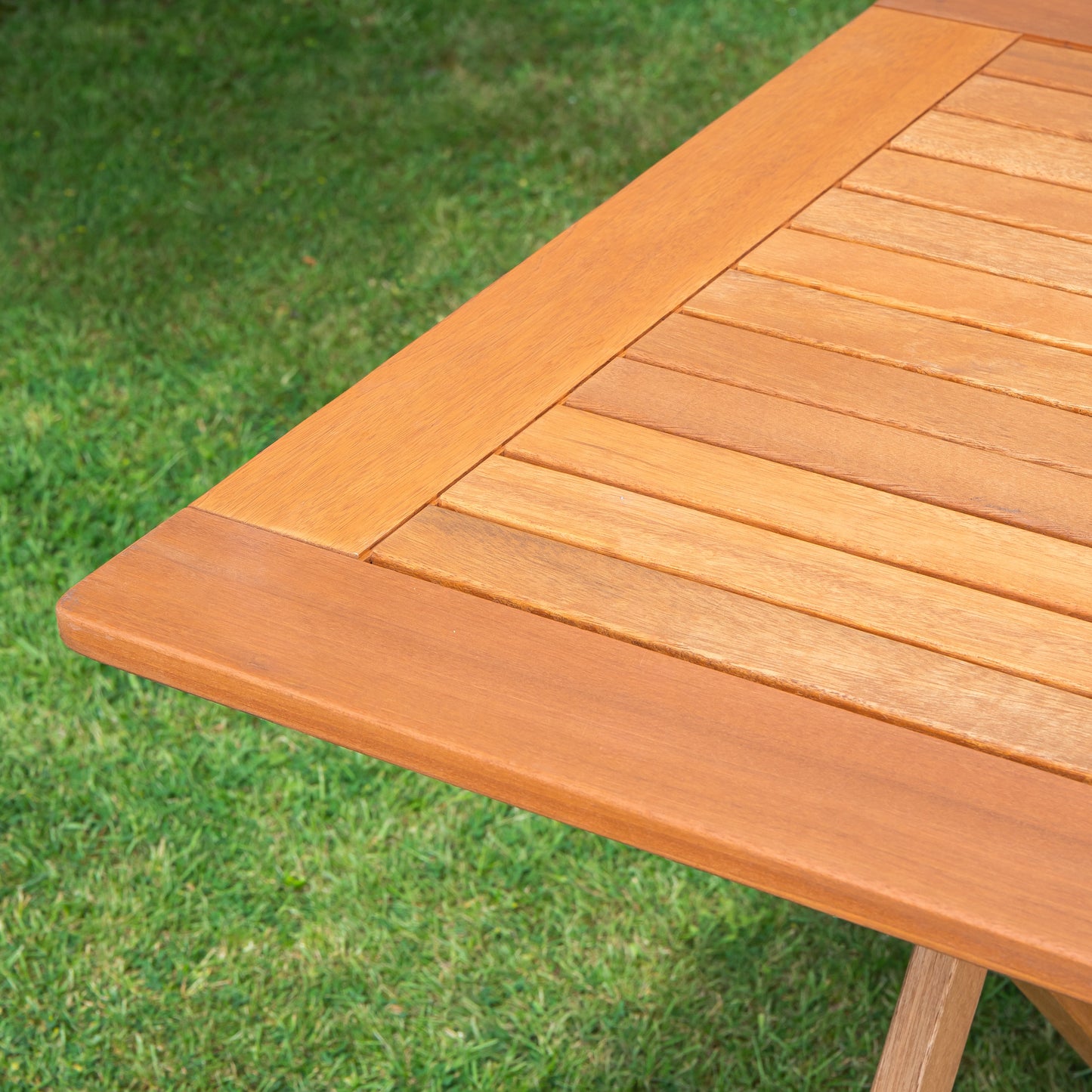 Windermere Outdoor 6 Person Folding Rectangular Wooden Table