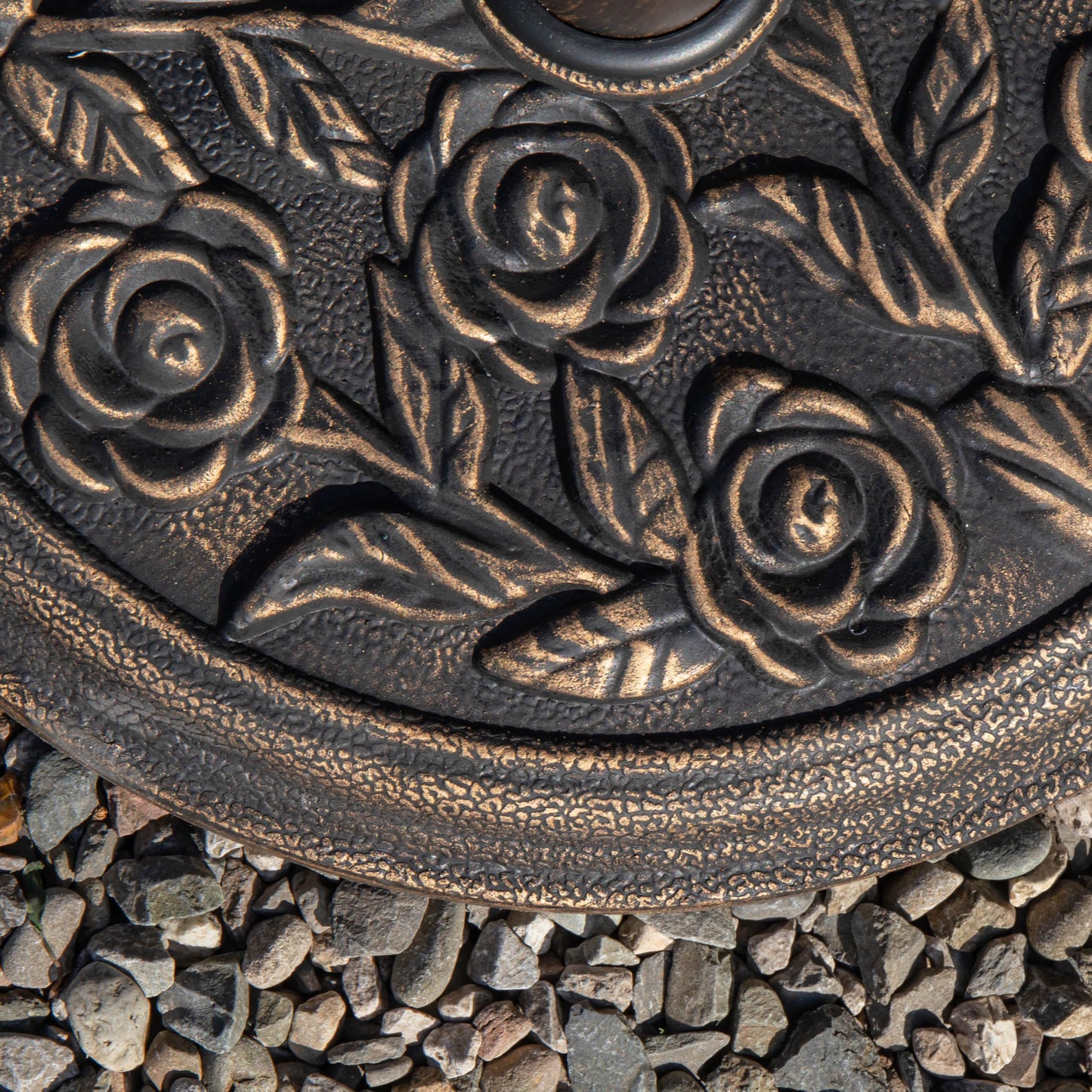 Factory Seconds 9kg Heavy Duty Bronze Cast Iron Effect Garden Parasol Base