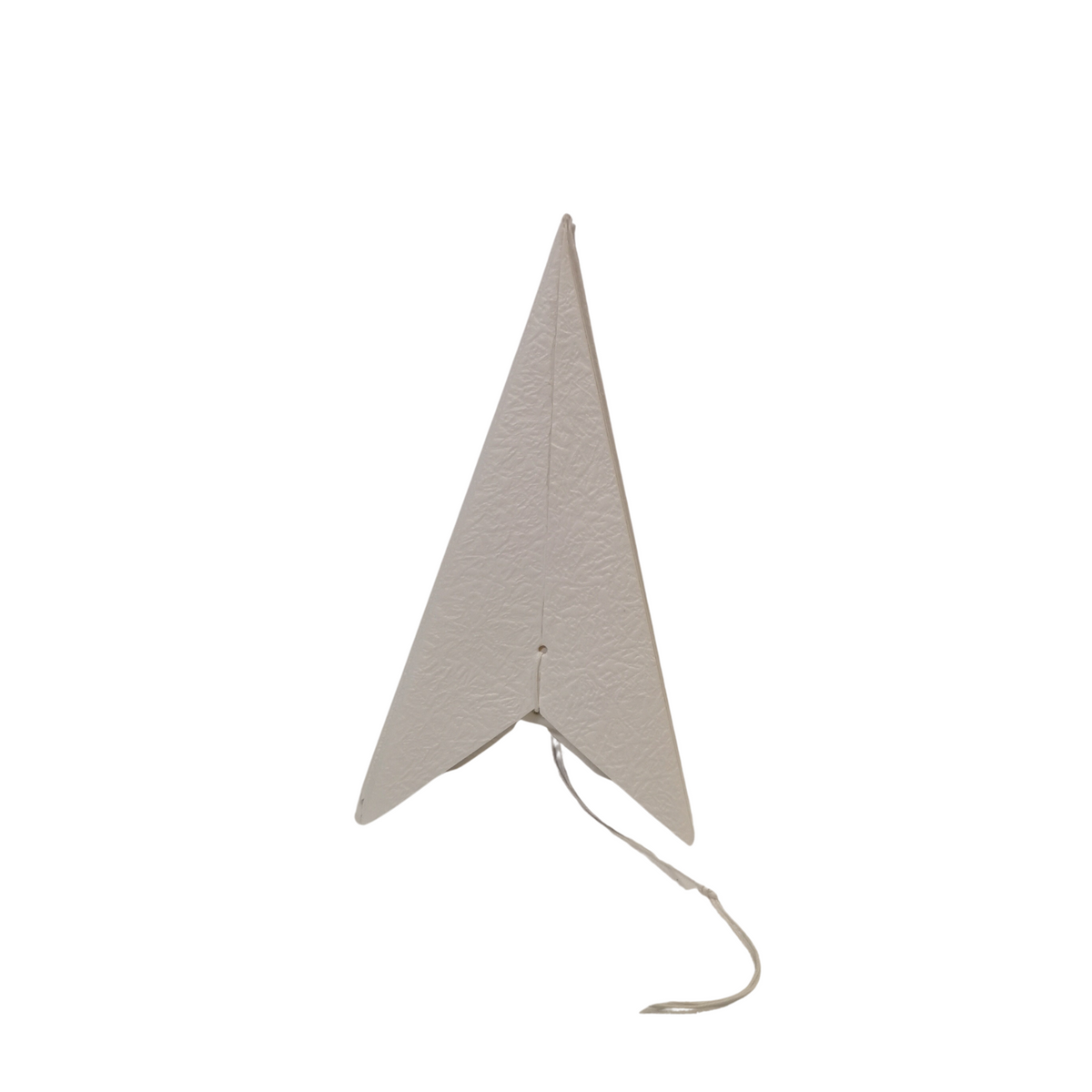 38cm White Paper Foldable Star Christmas Decoration