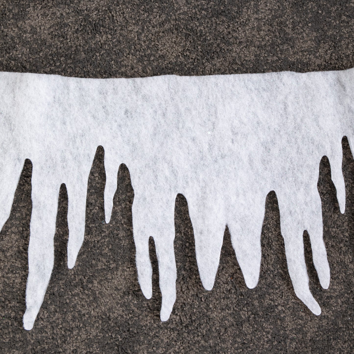 2m x 36cm Christmas Icicle Snow Drape Material