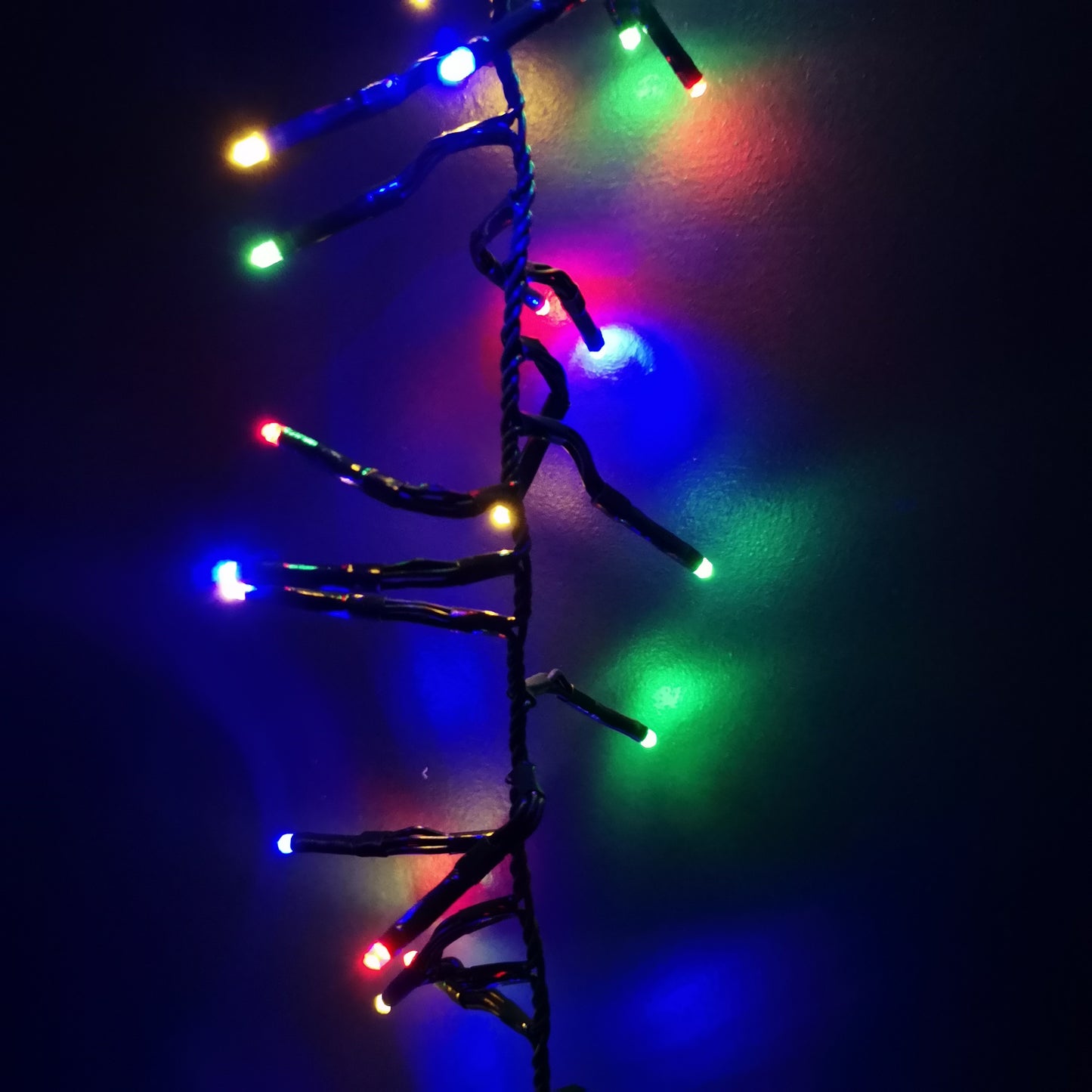 62.5m 5000 Multi-Coloured LEDs Indoor Outdoor Cluster Christmas Lights with Timer