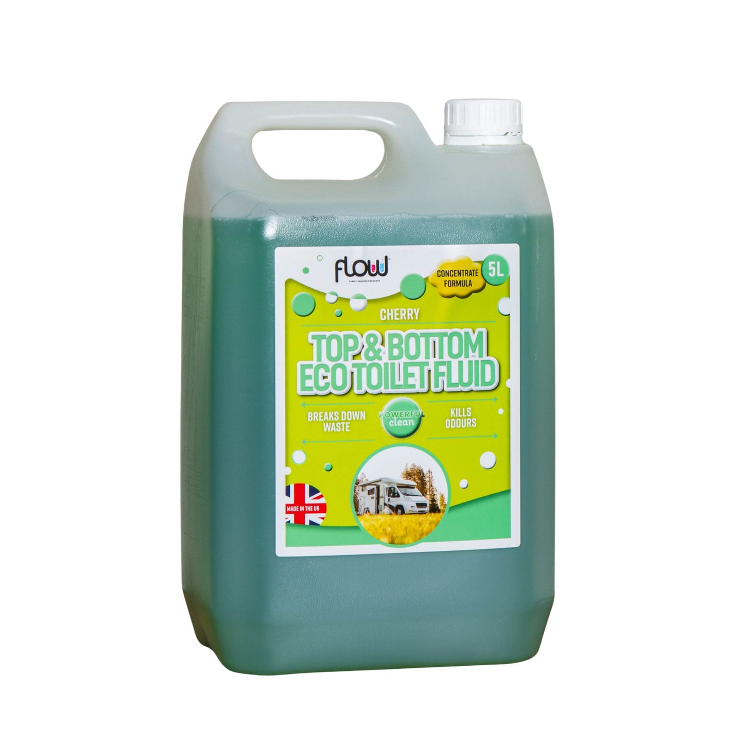 5 Litre Top and Bottom Eco Toilet Fluid