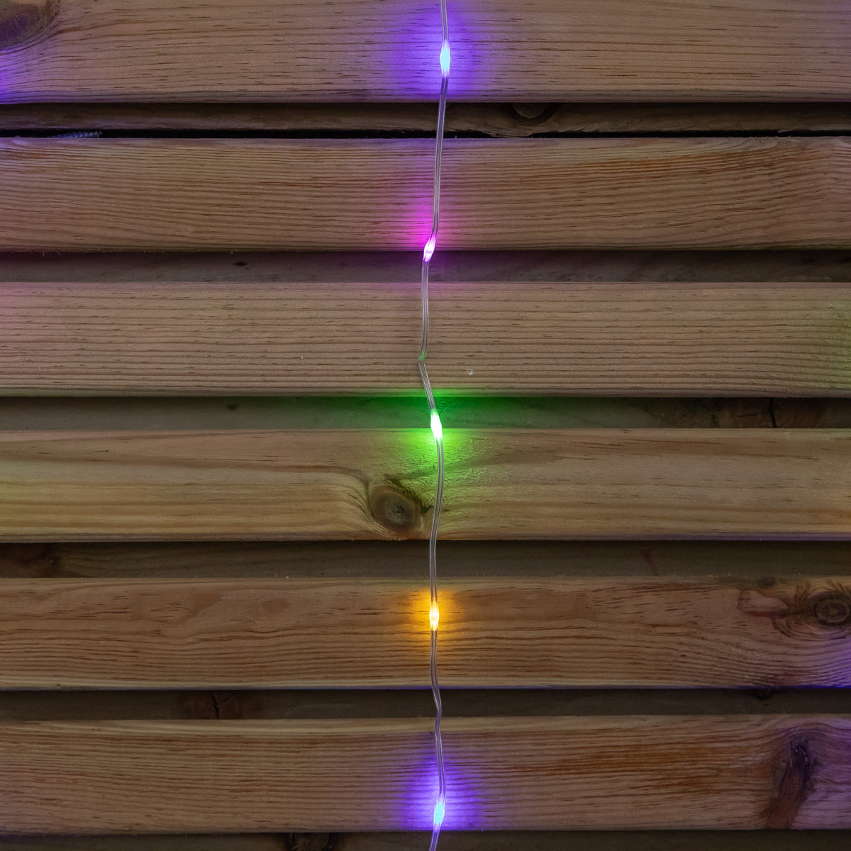 2.1m 300 LED Indoor Outdoor Party Curtain Christmas Lights in Multi-Coloured