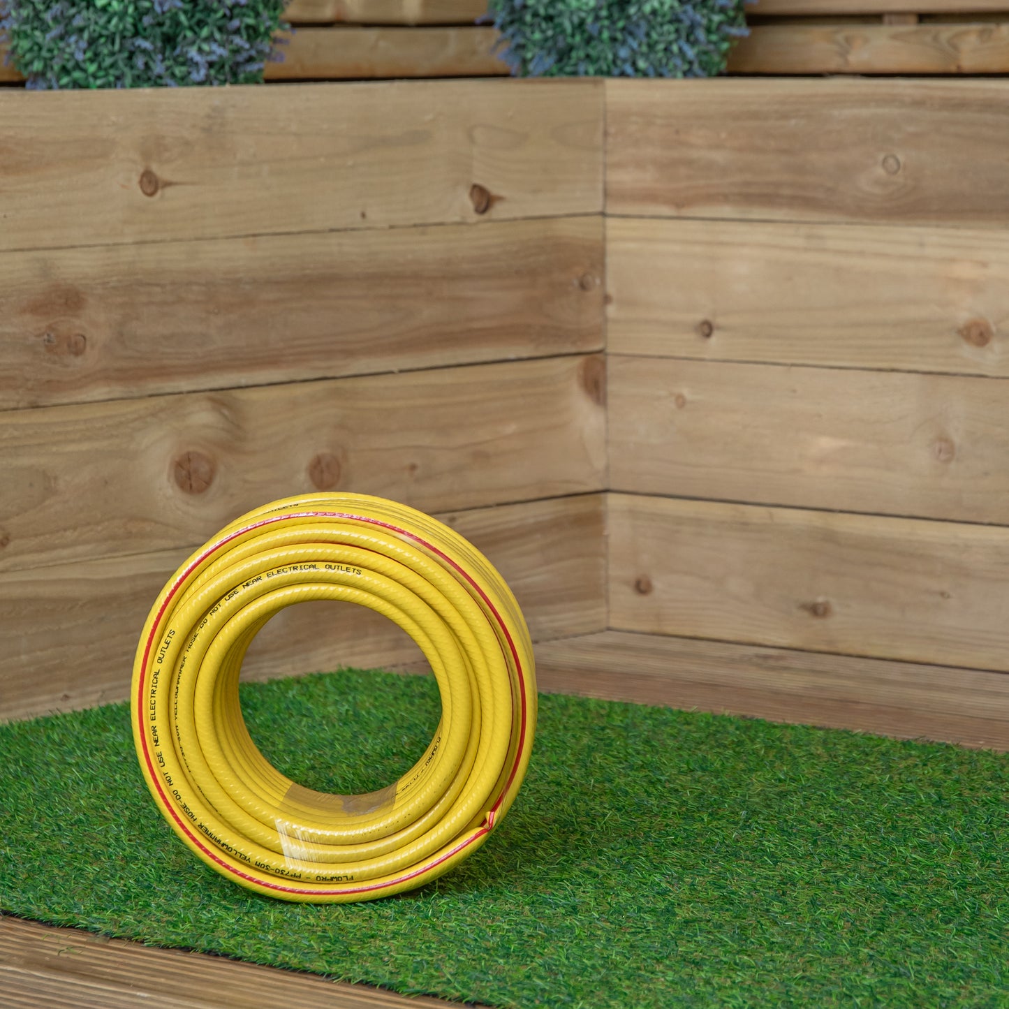 30m GardenPro Yellowhammer Kink Resistant Professional Garden Hose Pipe