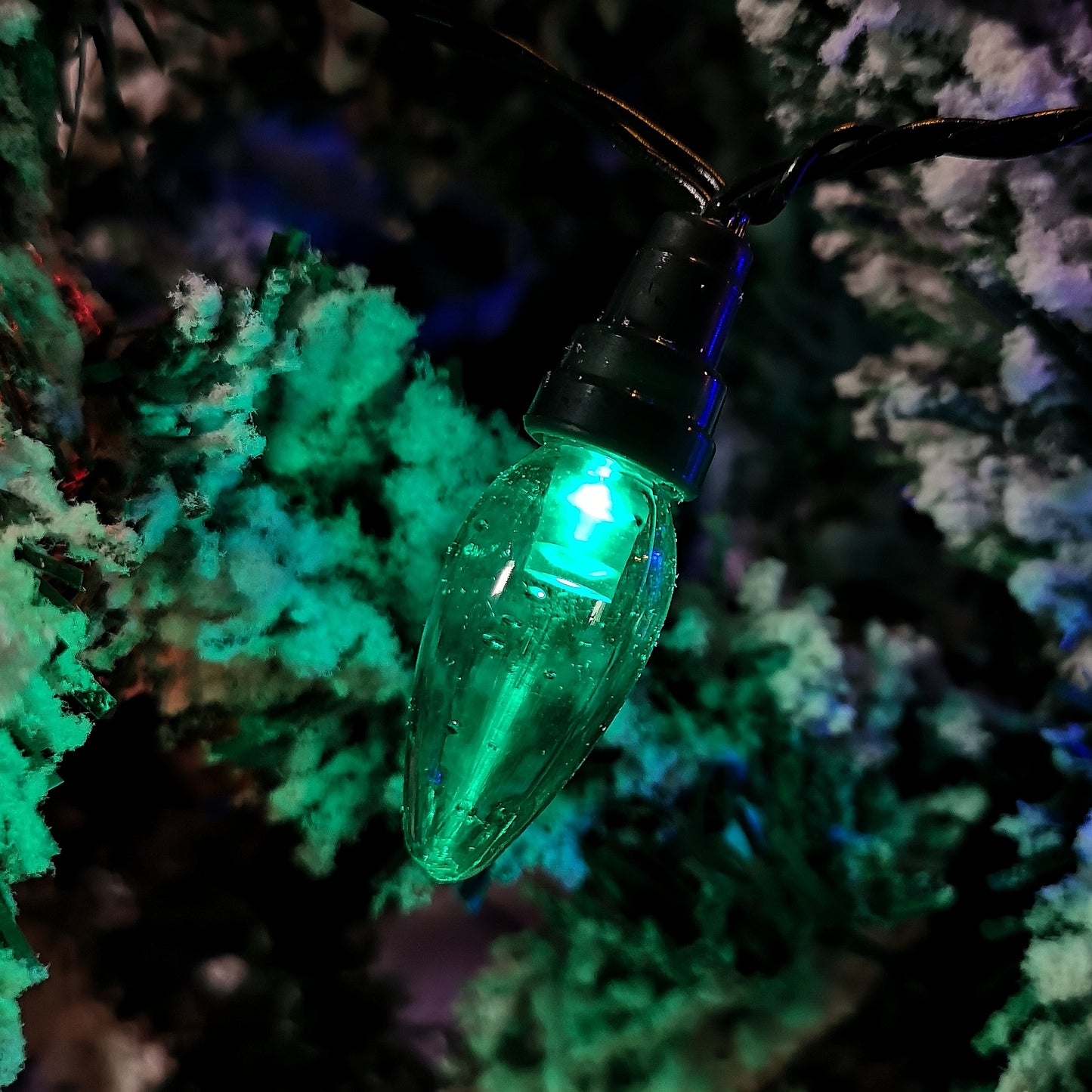 12m 120 LED Premier Multi Function Large Bulb Outdoor Christmas Festoon Lights