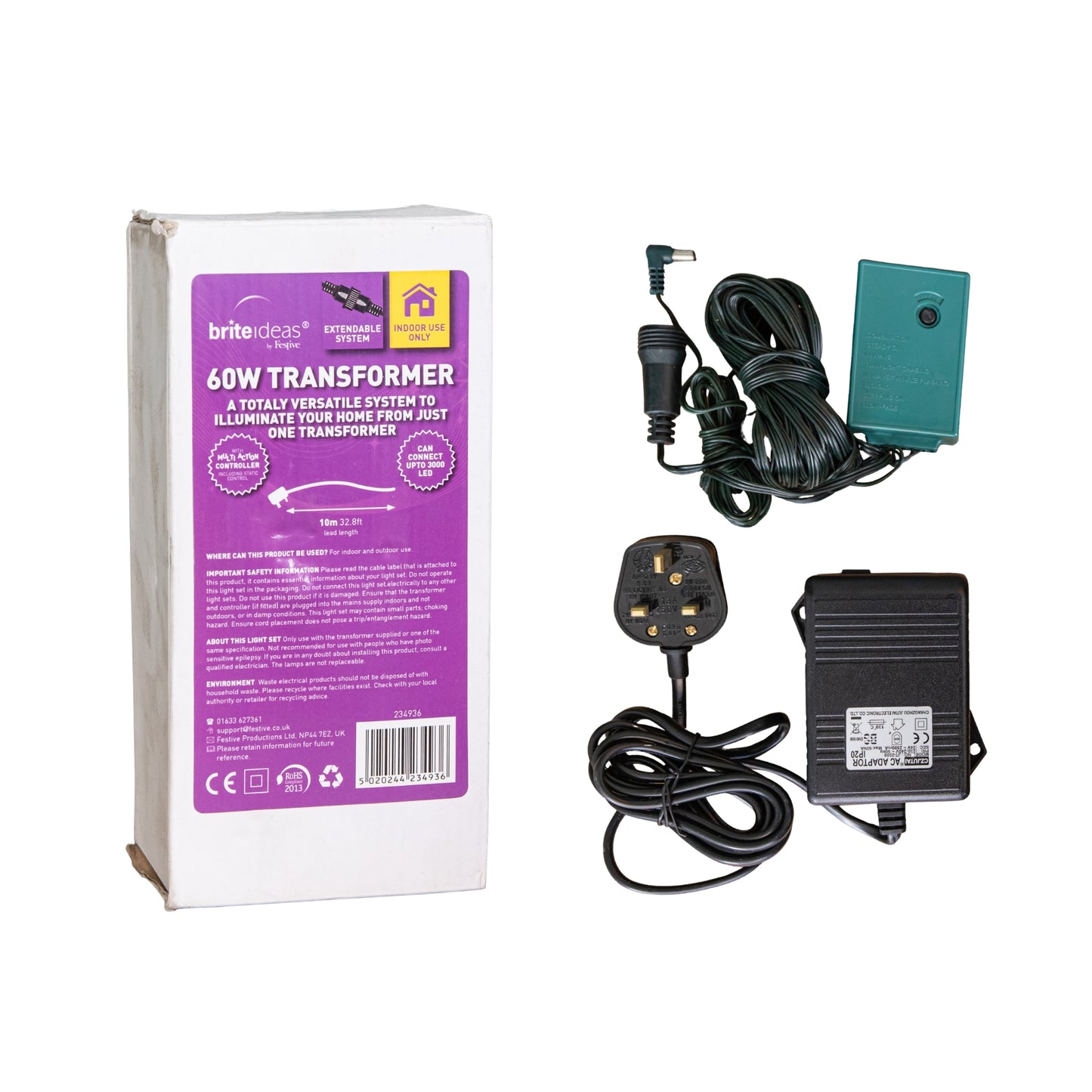 60w Transformer with Multi Action Controller - Indoor only