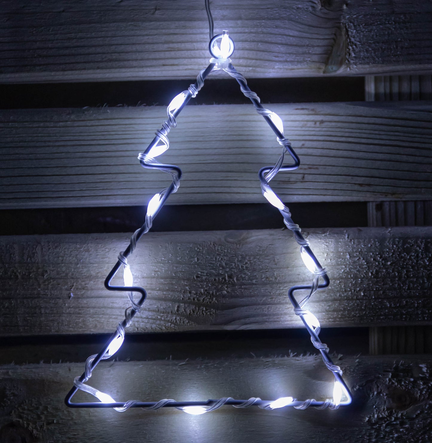 1.2m x 1.2m FlexiBrights Christmas Tree Curtain Lights with 258 White LEDs