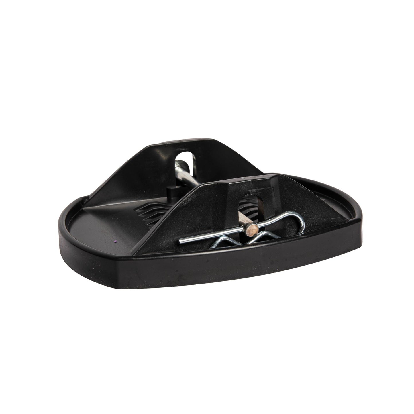 18cm x 14cm Set of 4 Black Heavy Duty Caravan Corner Steady Feet Jack Pads