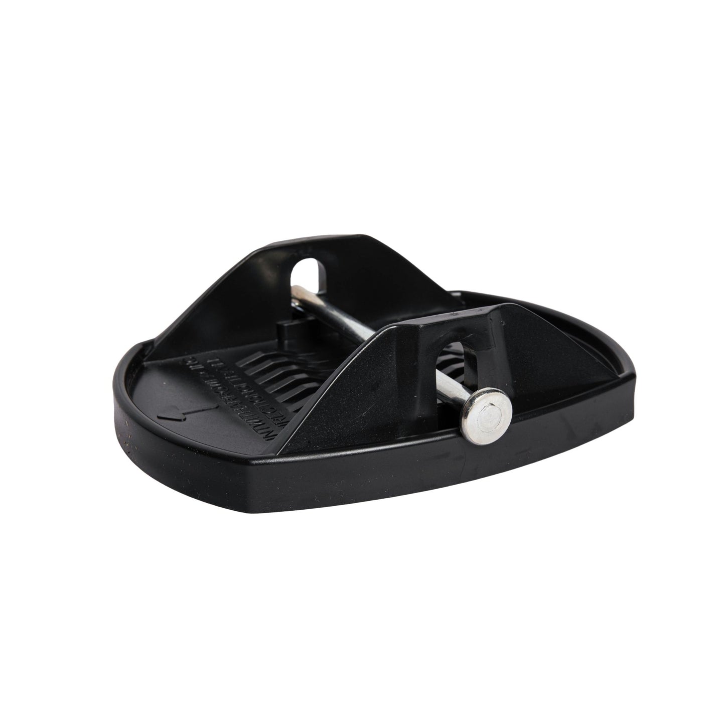 18cm x 14cm Set of 4 Black Heavy Duty Caravan Corner Steady Feet Jack Pads