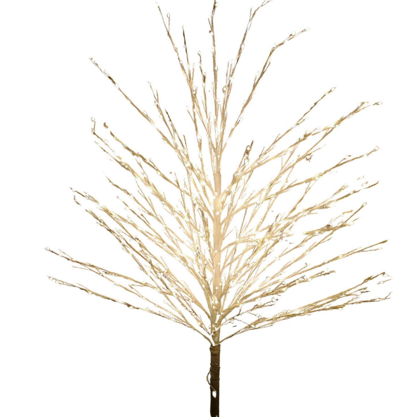 Factory Seconds: 1.8m (6ft) White Micro Dot Tree 900 Warm White LEDs