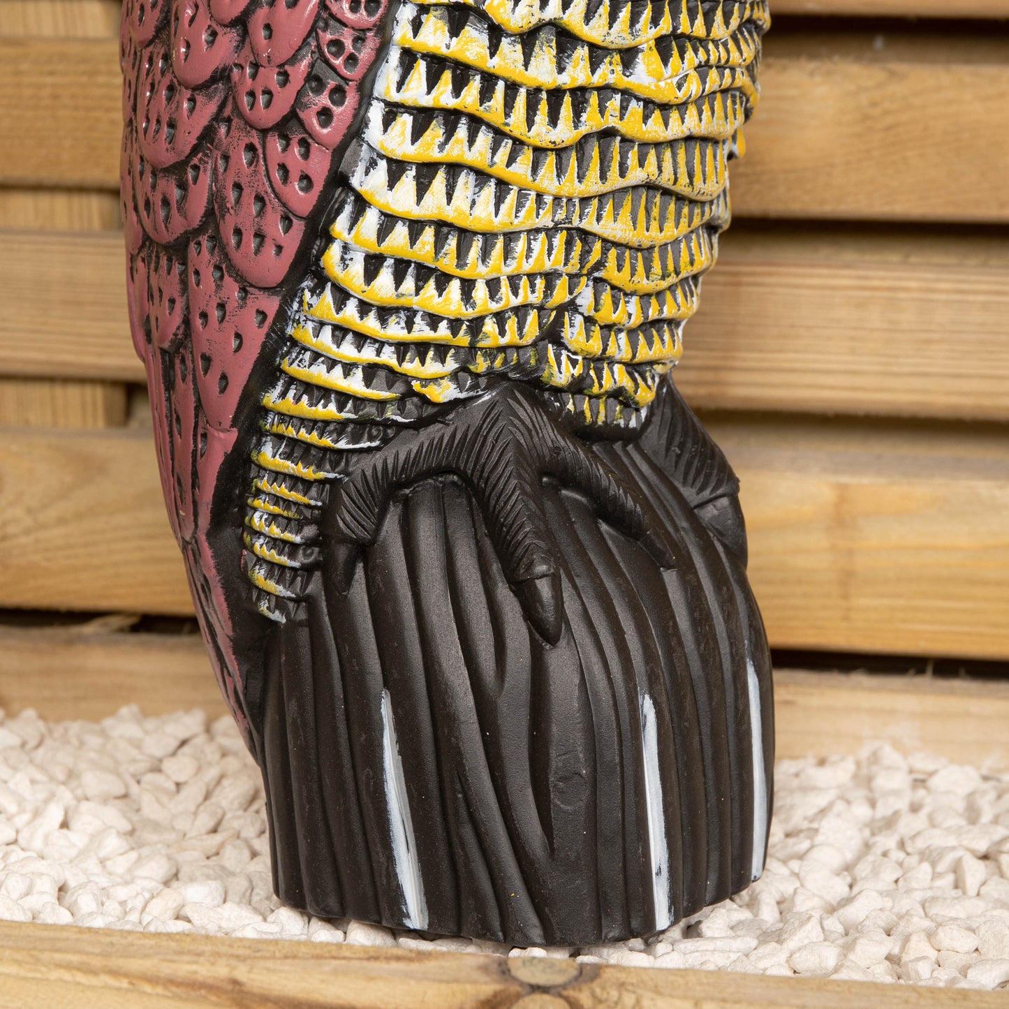 35cm Large Outdoor Plastic Owl Bird Deterrent