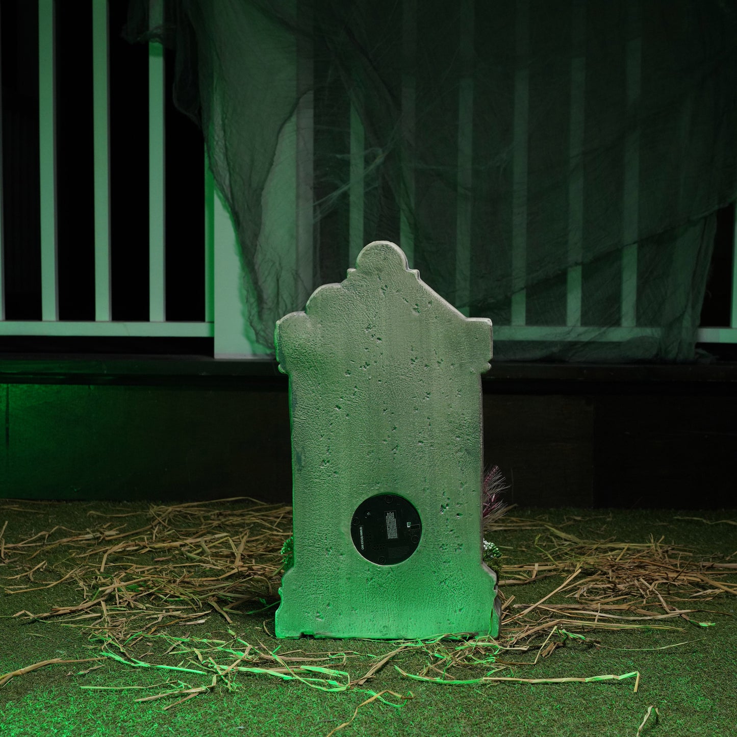 60cm (2ft) "For Rent" Halloween Graveyard Tombstone with LED Lights