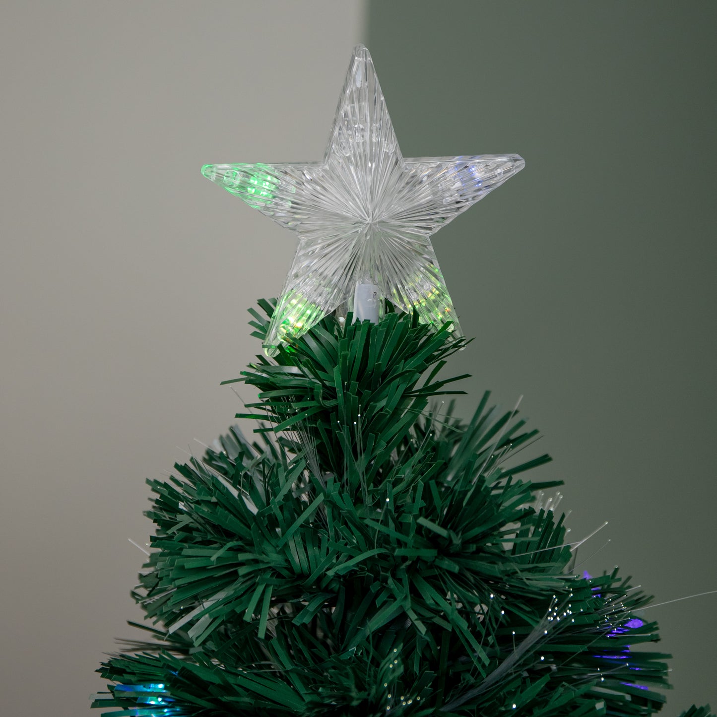 4ft (1.2m) Fibre Optic Cosmos Christmas Tree with 22 Colour Changing LEDs