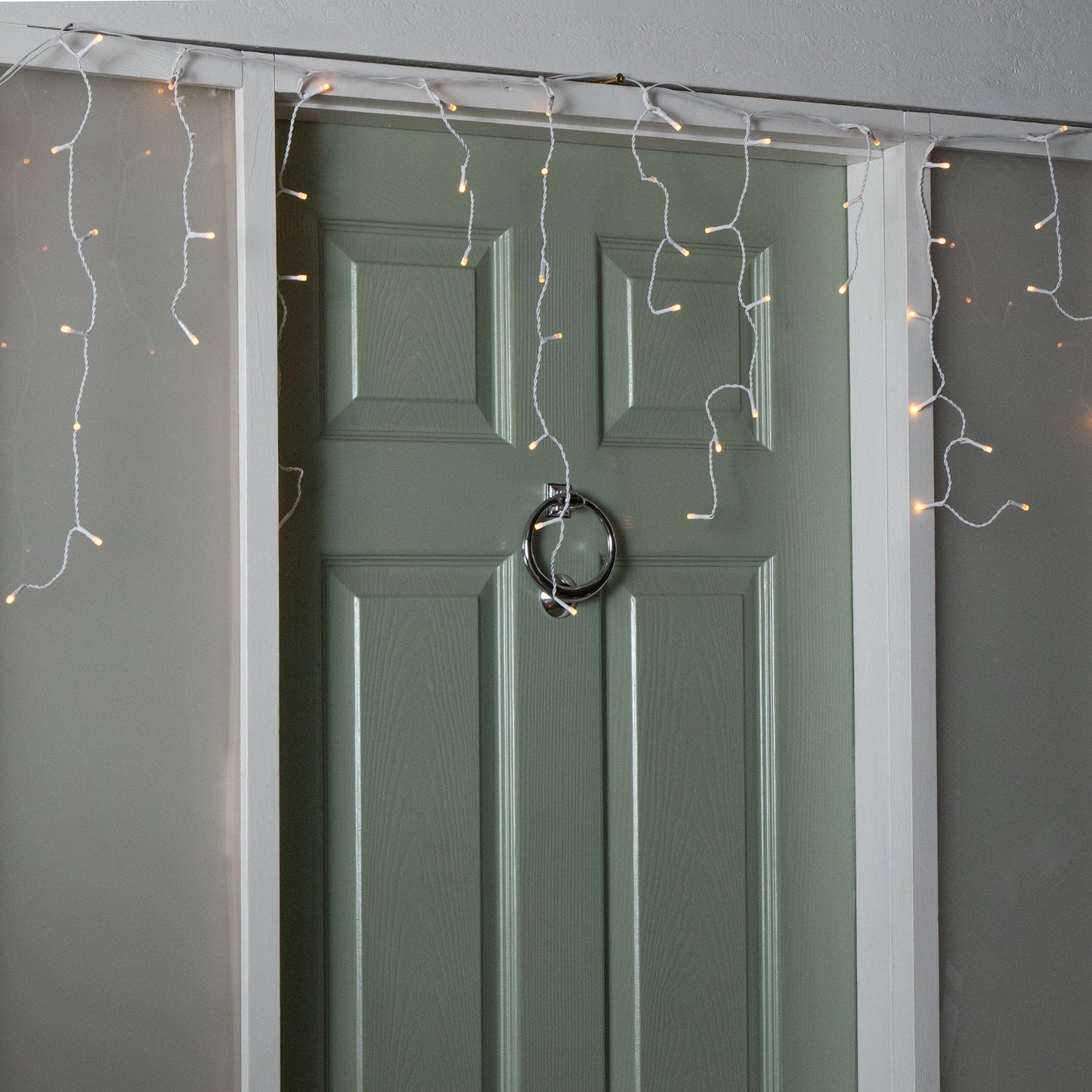 11.5m 460 LED Frosted IcicleBrights Christmas String Lights in Vintage Gold