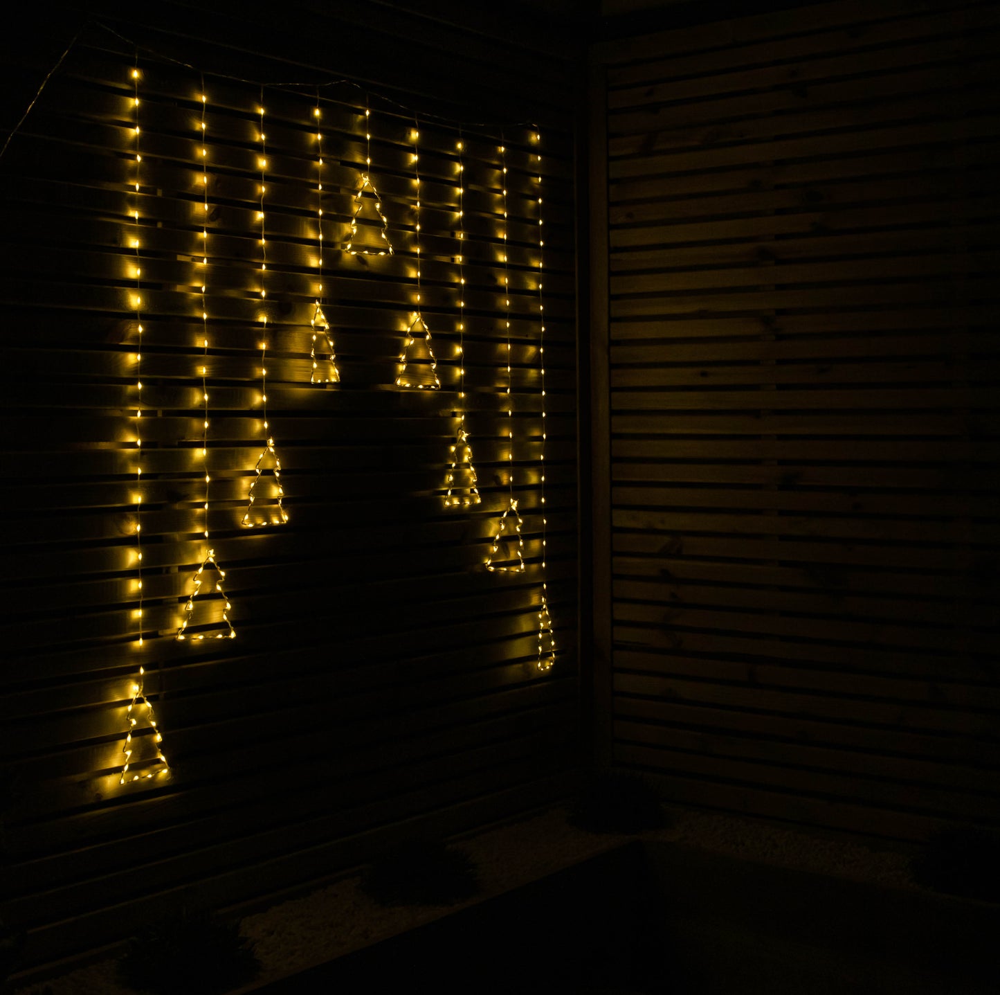 1.2m x 1.2m FlexiBrights Christmas Tree Curtain Lights with 258 Warm White LEDs