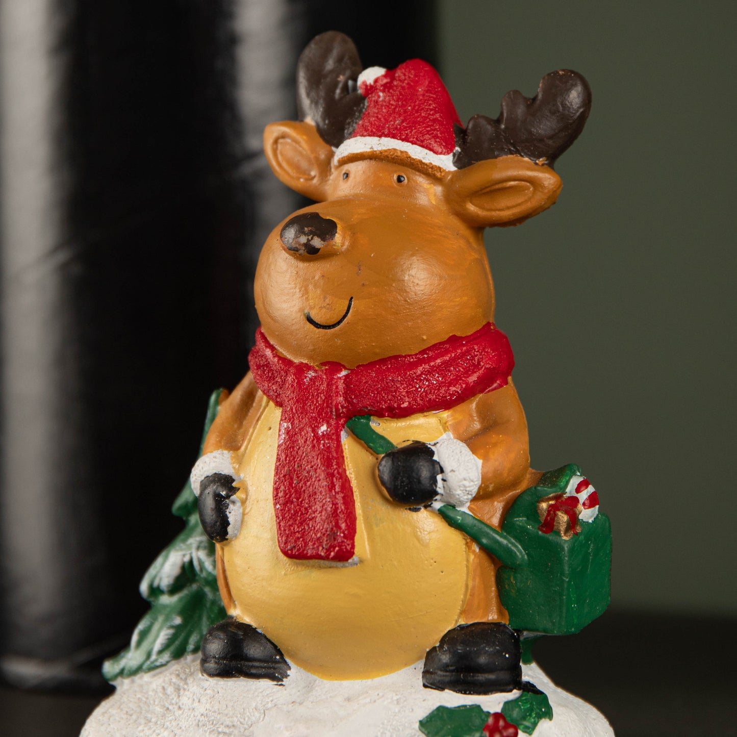 13cm Premier Christmas Stocking Hanger Decoration in Reindeer Design