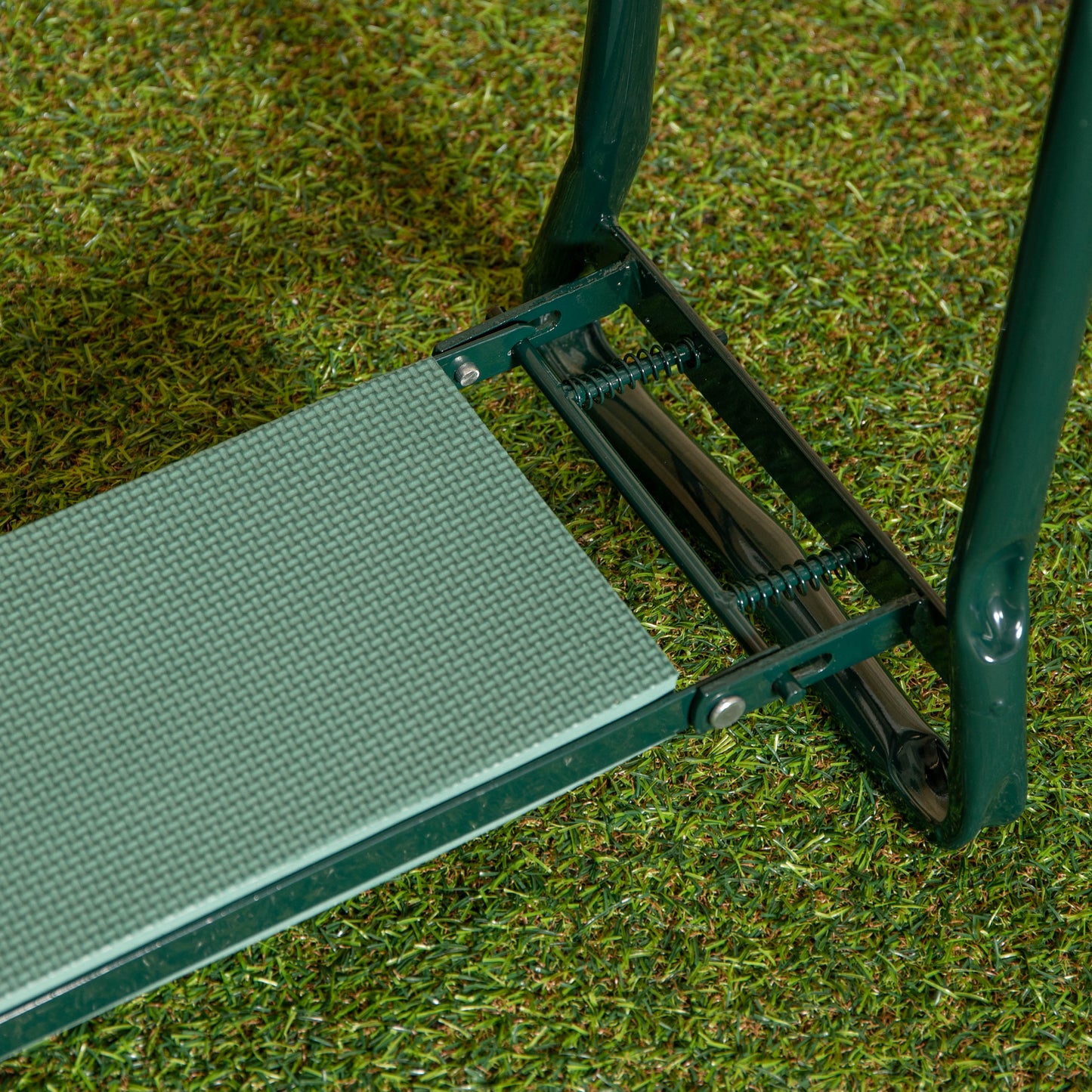 Green Garden Kneeling Pad with Chair and Detachable Tool Bag