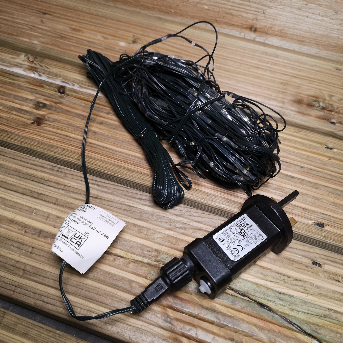 1.7m x 1.2m 180 LED Premier Indoor Outdoor Multifunction Christmas Net Light with Timer in Choice of Colour