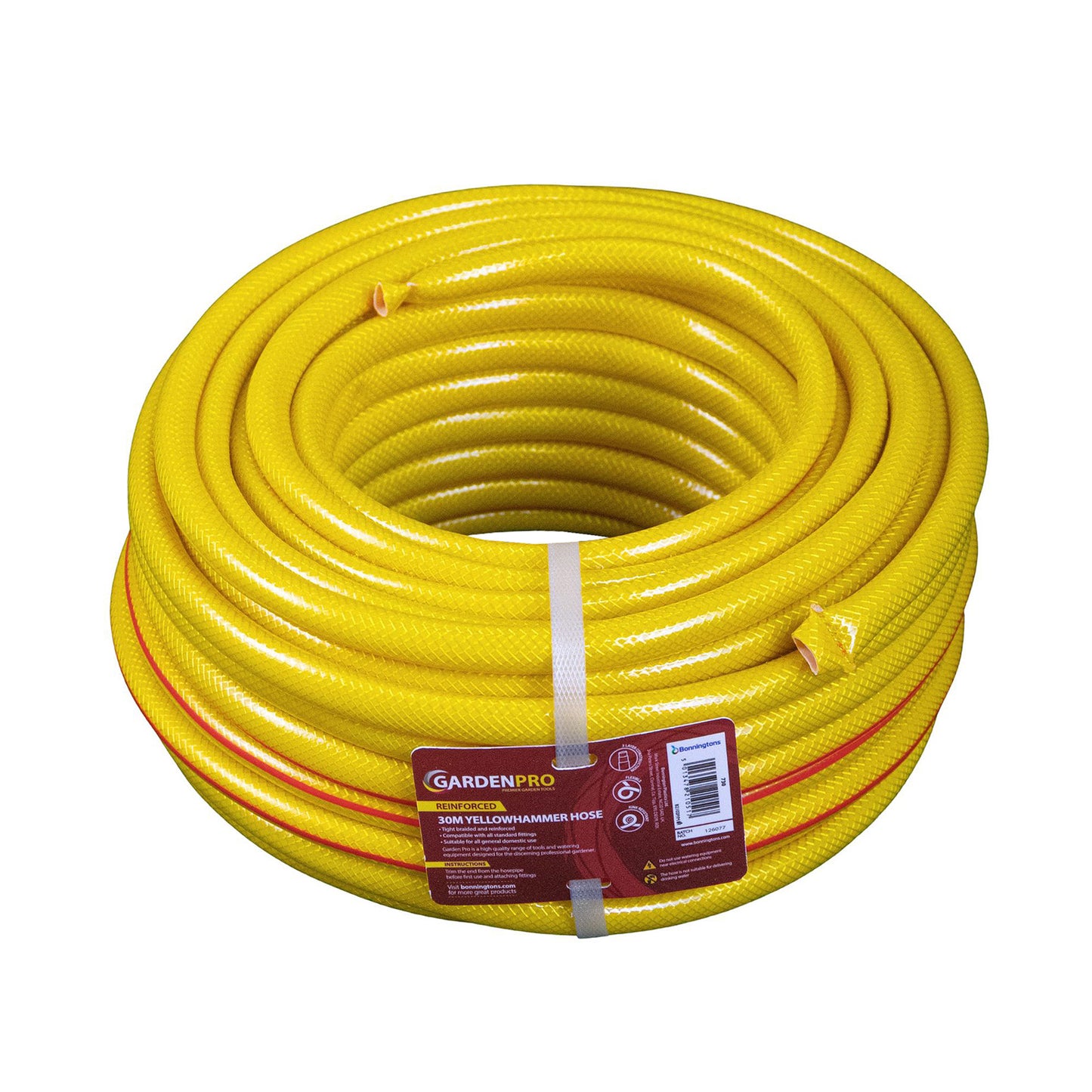 30m Pro Gold Kink Resistant Reinforced Garden Hose Pipe