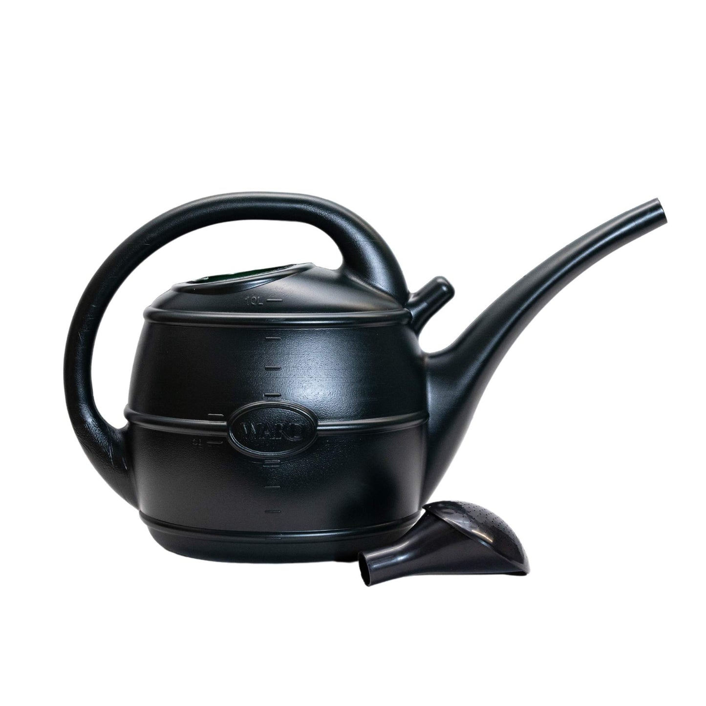 10L Garden Patio Ward Watering Can with Rose in Green