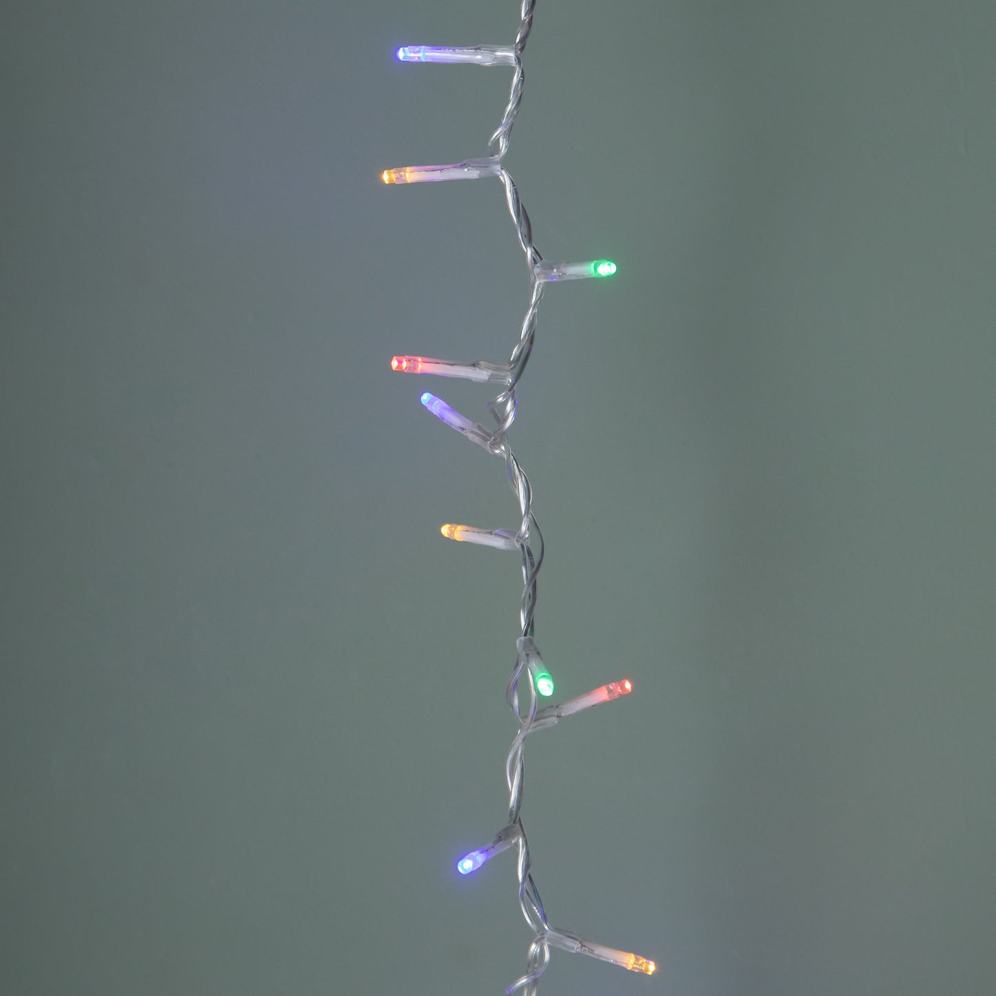 18.7m 750 LED TreeBrights Christmas String Lights on Clear Cable with Timer in Multi-Coloured