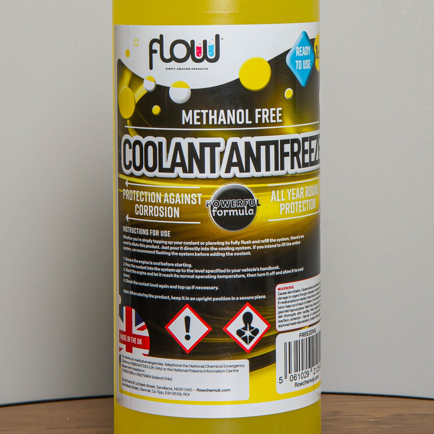 1 Litres Car Engine Coolant and AntiFreeze Fluid for All Vehicles