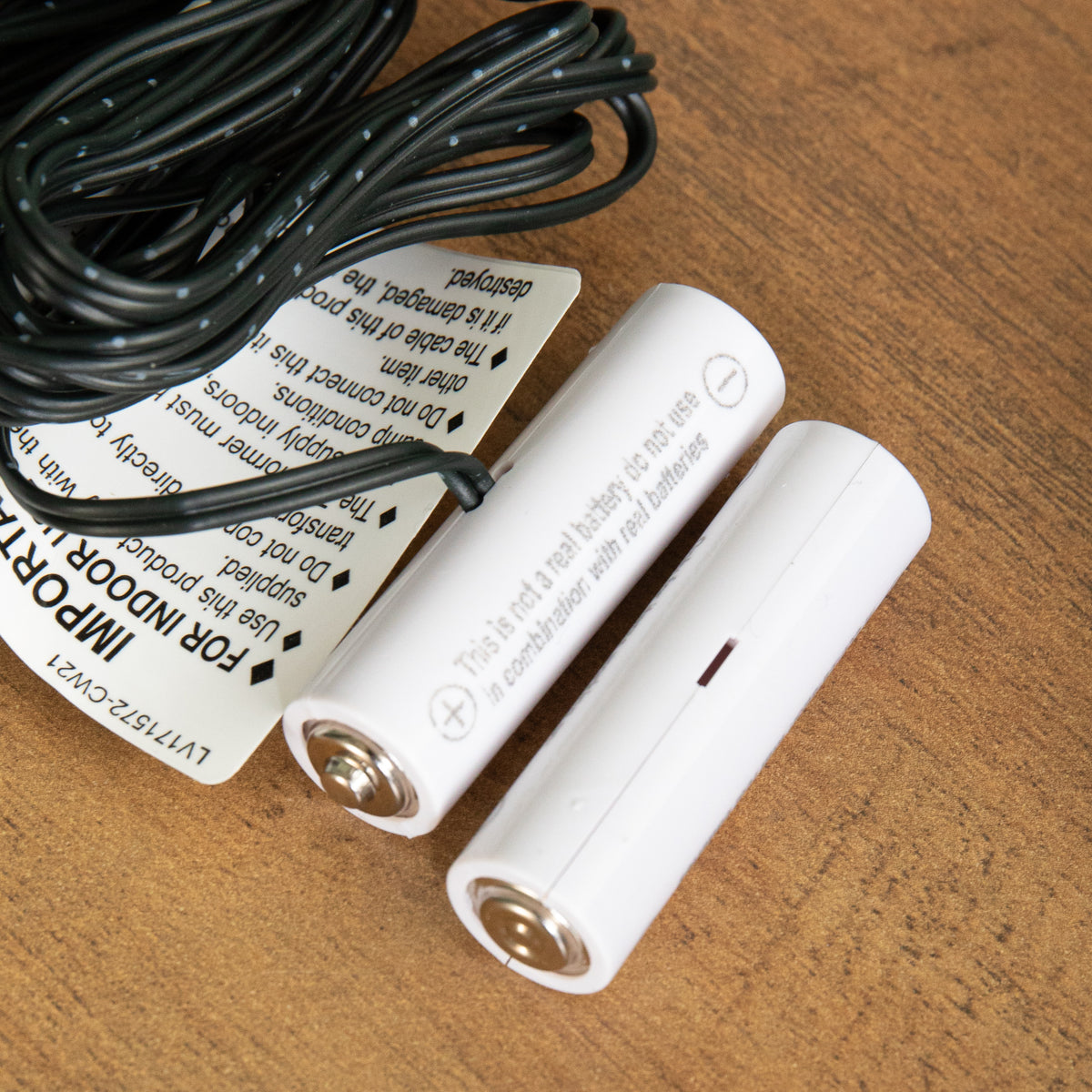 2 x AA Money Saving Battery Replacement Plug In Adapter