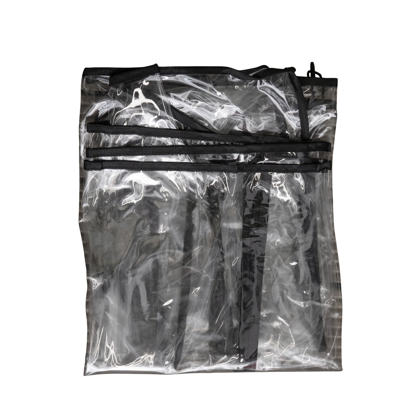 Clear Waterproof Cover Only for Folding Festival Camping Storage Trolley