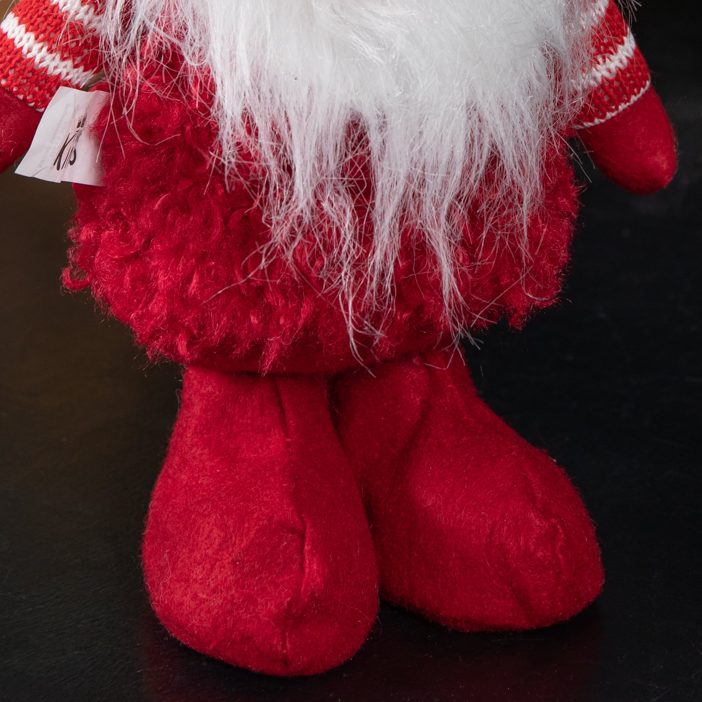 30cm Red Gonk with Bobbly Hat Christmas Decoration