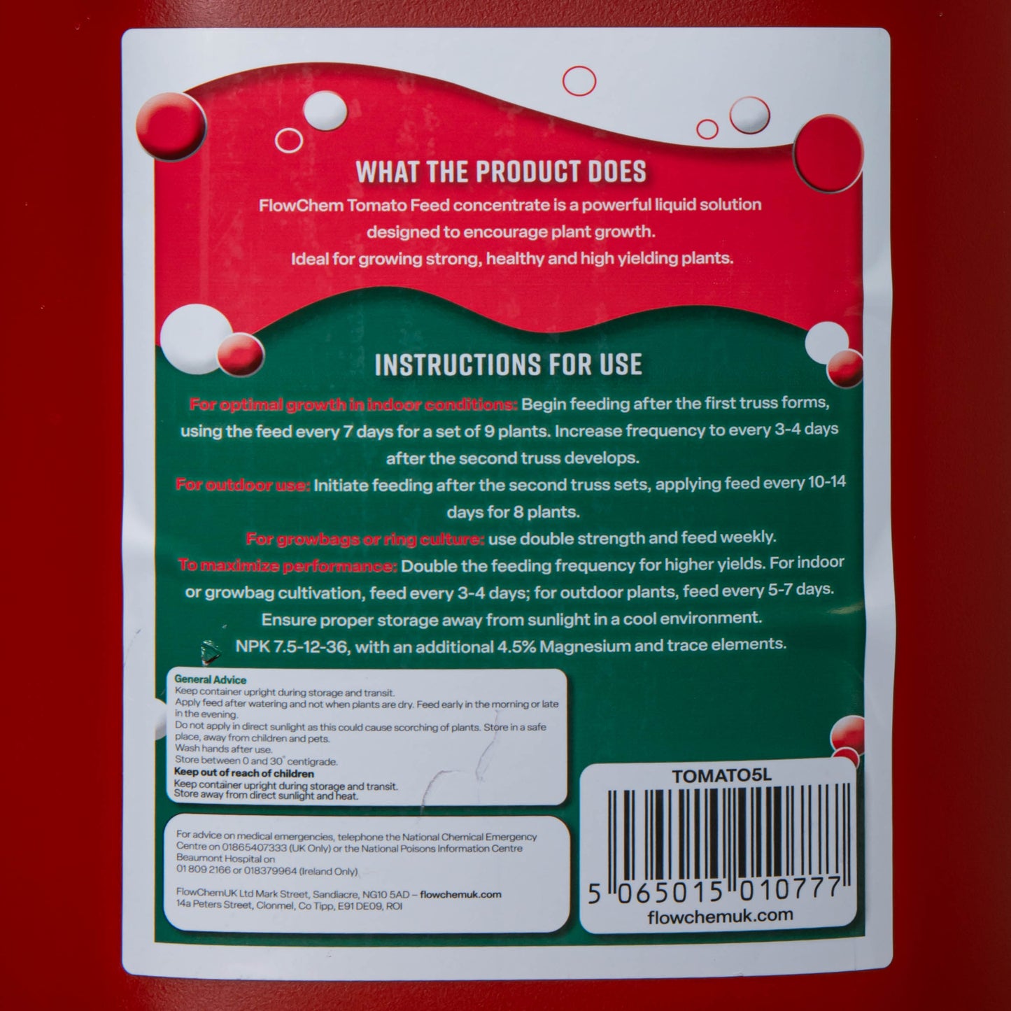 5 Litres Tomato Concentrate Plant Feed