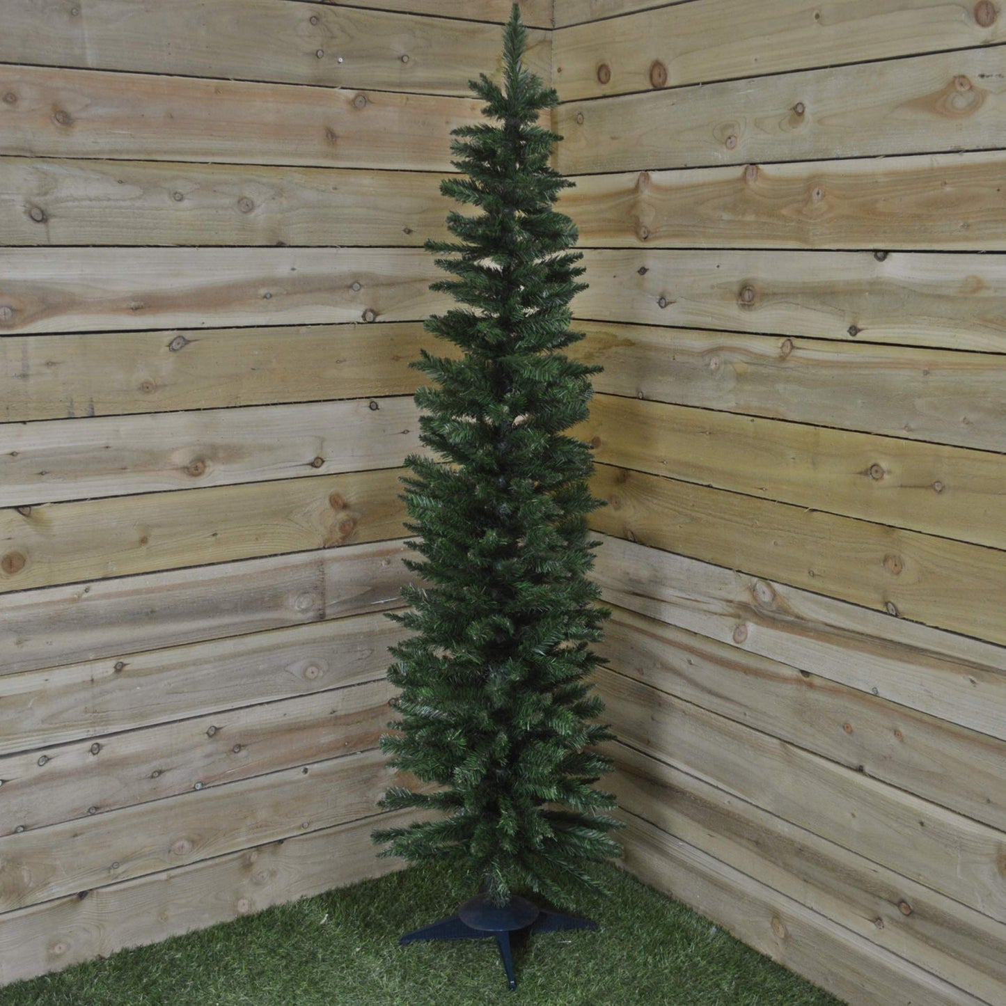 Factory Seconds: 4ft (1.2m) Pencil Style Slim Artificial Christmas Tree in Green