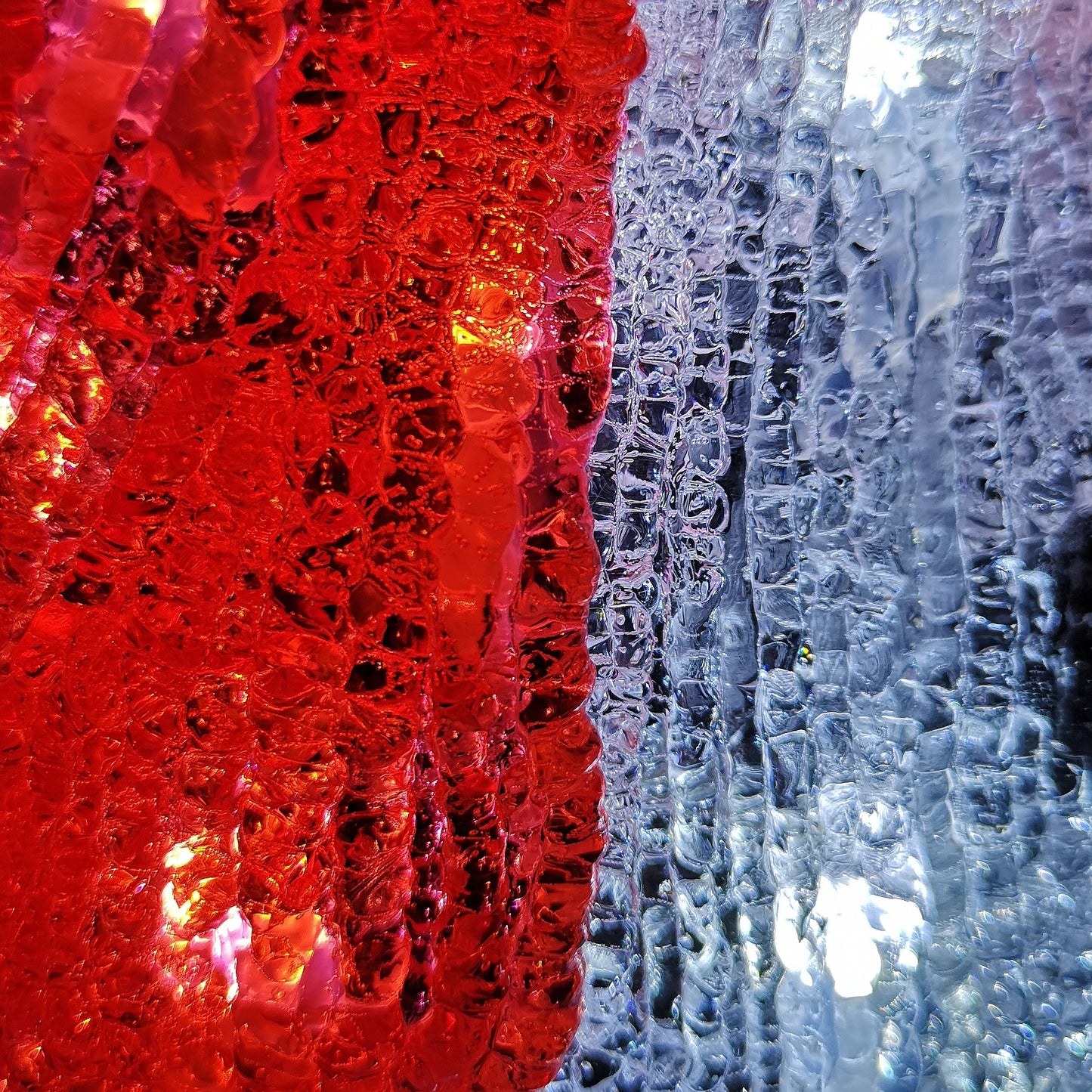 30cm LED Soft Acrylic Penguin with Candy Cane Christmas Decoration