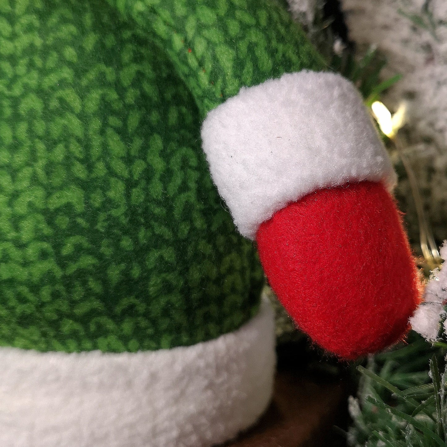 28cm Plush Christmas Snowman Stocking Holder Decoration