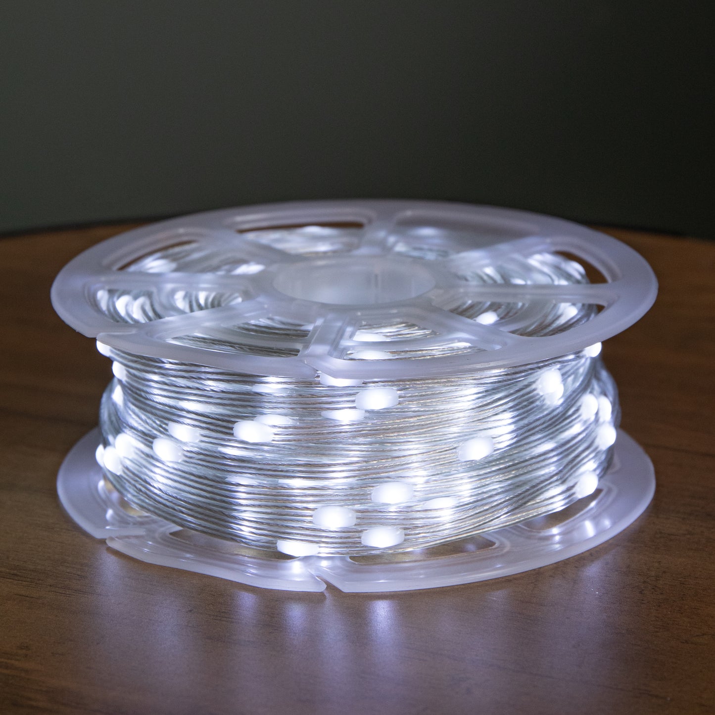 37.5m Light up Christmas Two Tone String Lights with 500 Warm White & Cool White LEDs