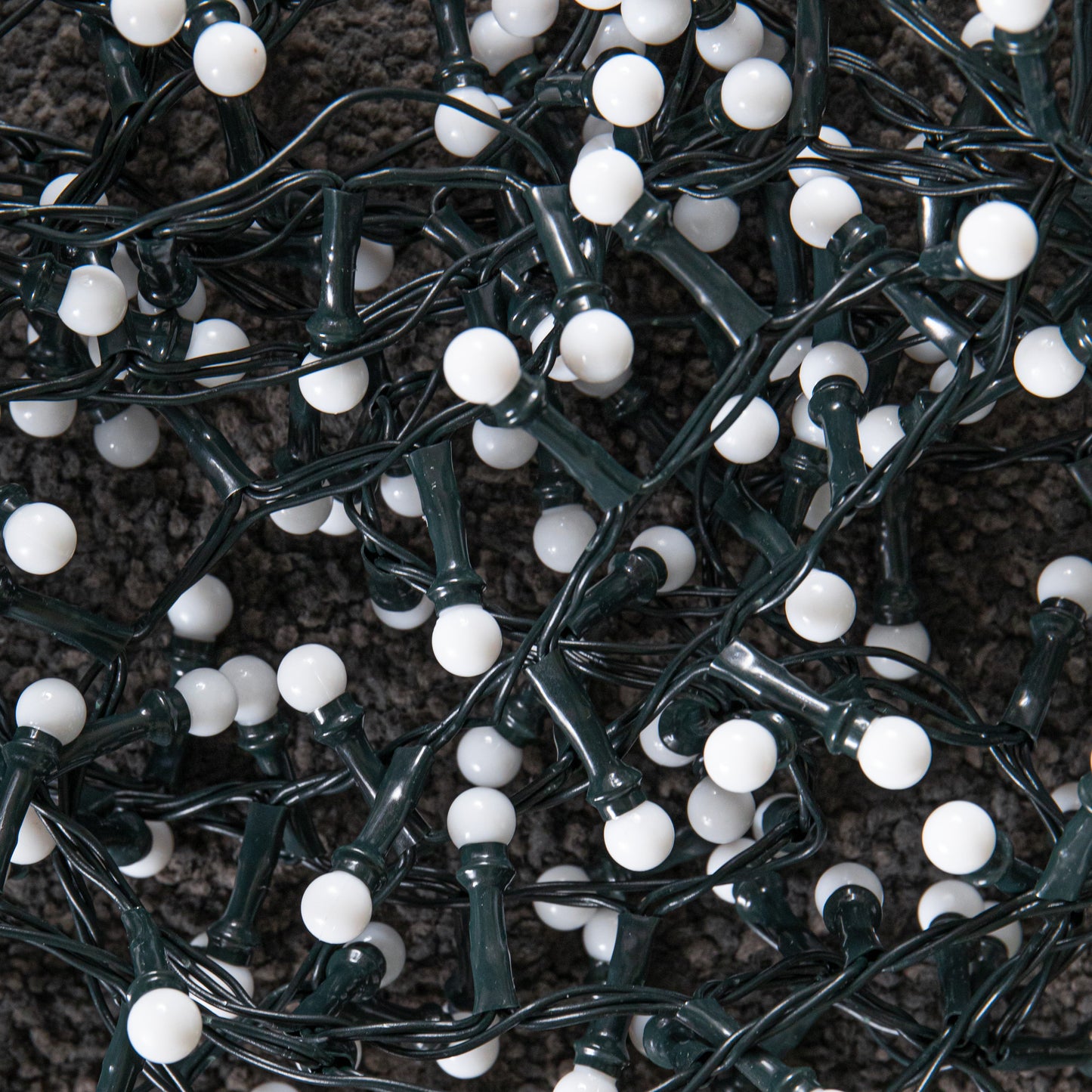 7.5m 300 LED Multi-Action Christmas Frosted Cap Berry String Lights with Timer in Multi-Coloured